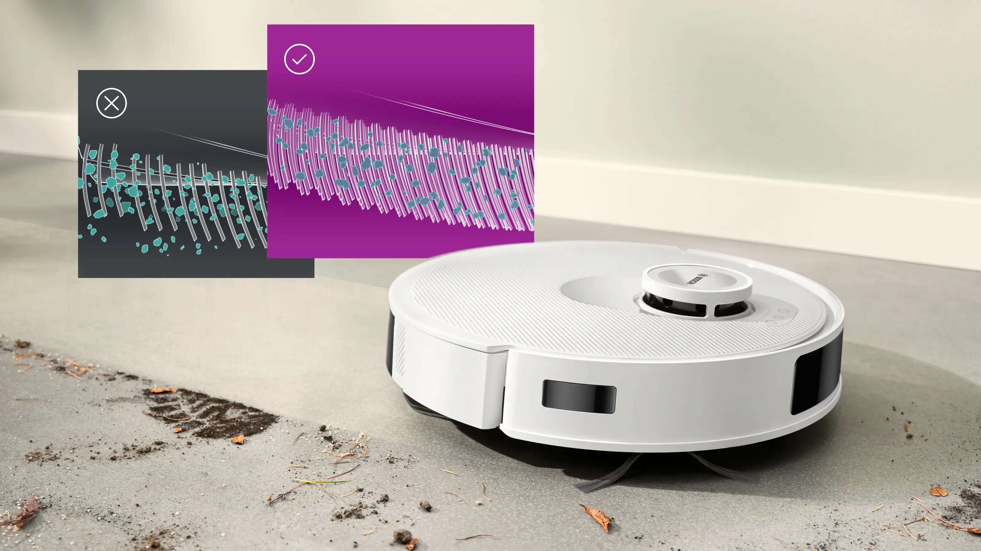 BCRC1W Robot Süpürge Spotless - Gorsel 2