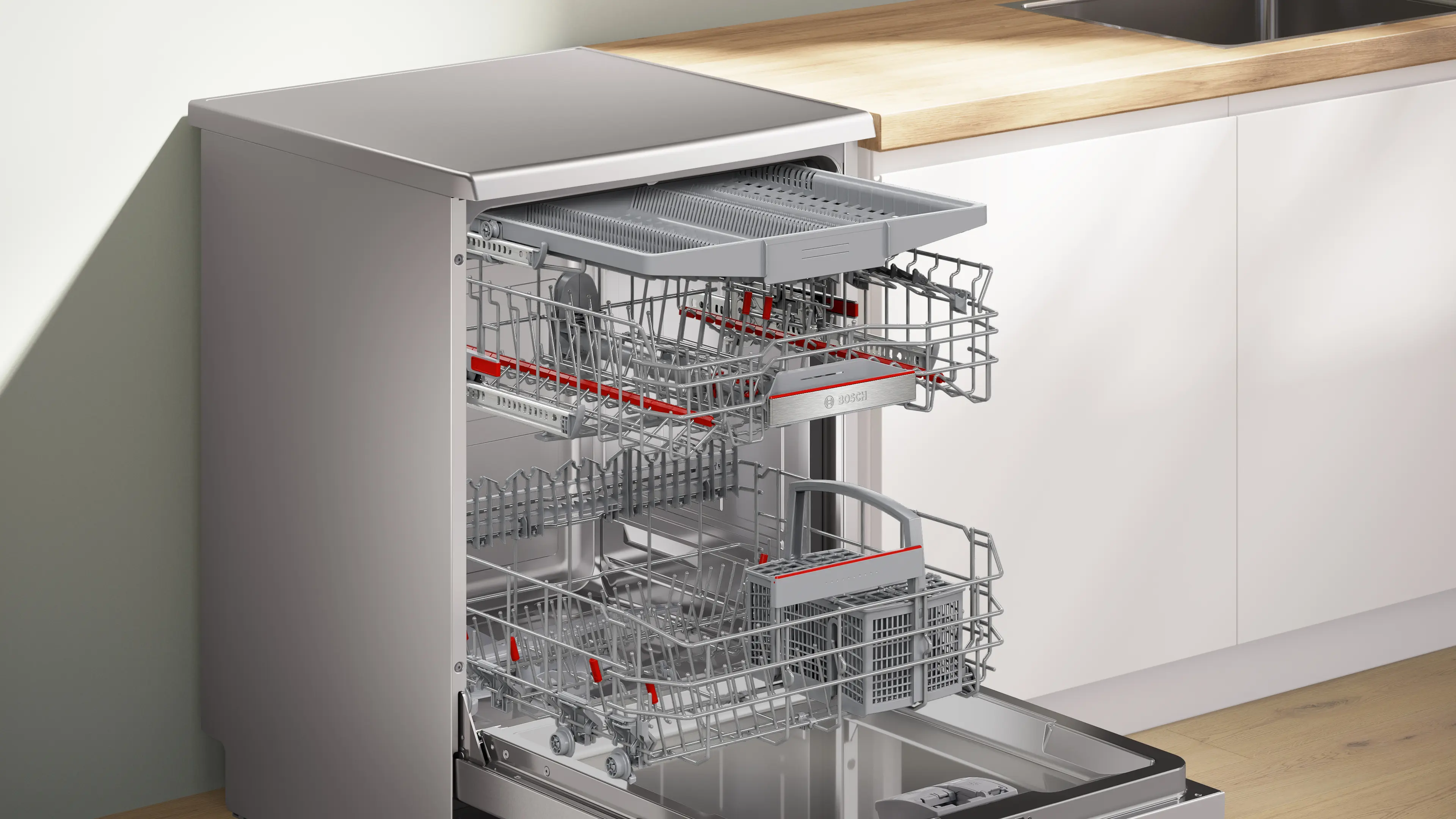 Serie 6 Solo Bulaşık Makinesi 60 cm Kolay Temizlenebilir Inox - Gorsel 7