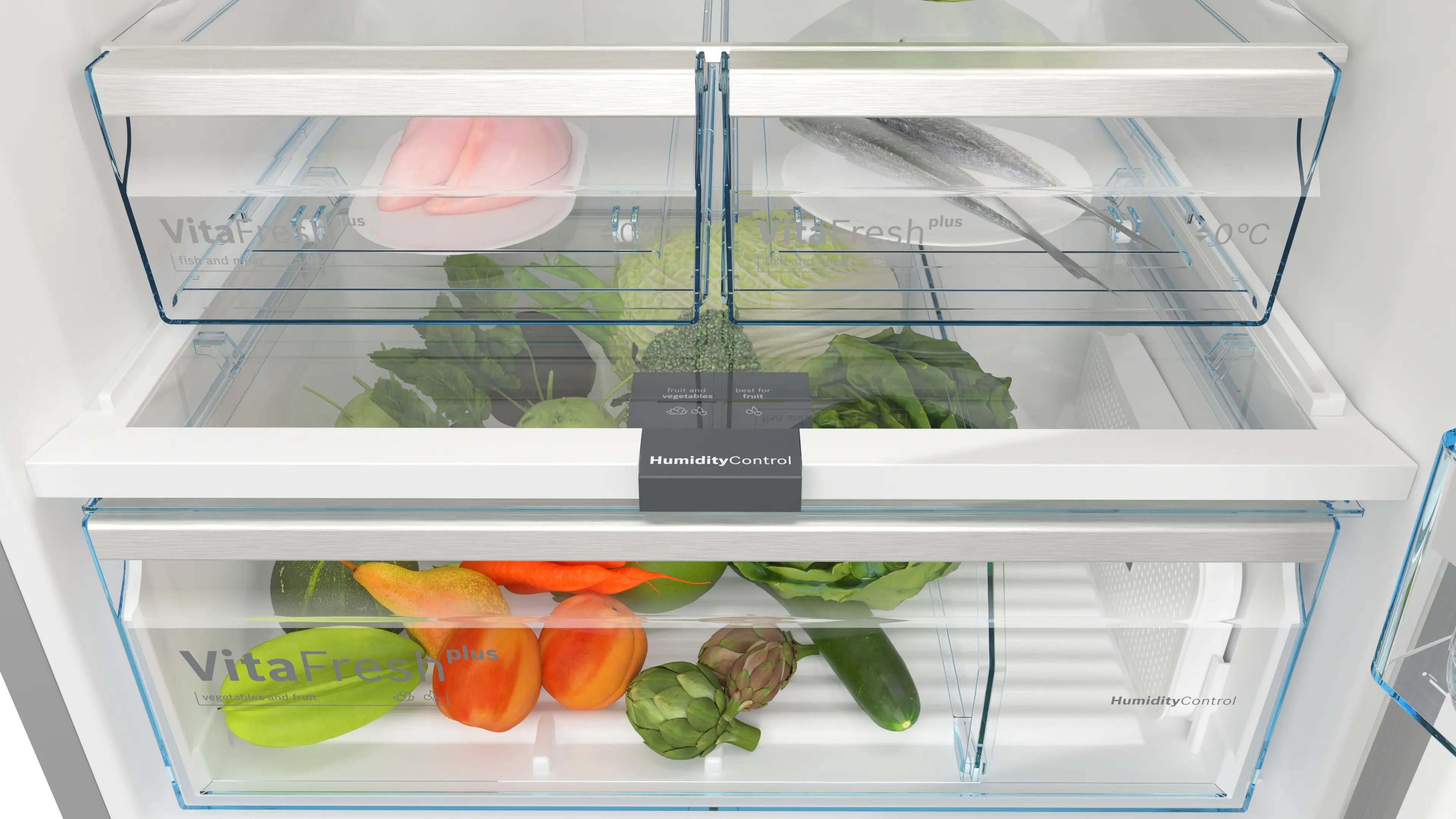 Serie 6 Üstten Donduruculu Buzdolabı 186 x 75 cm Paslanmaz çelik - Gorsel 6