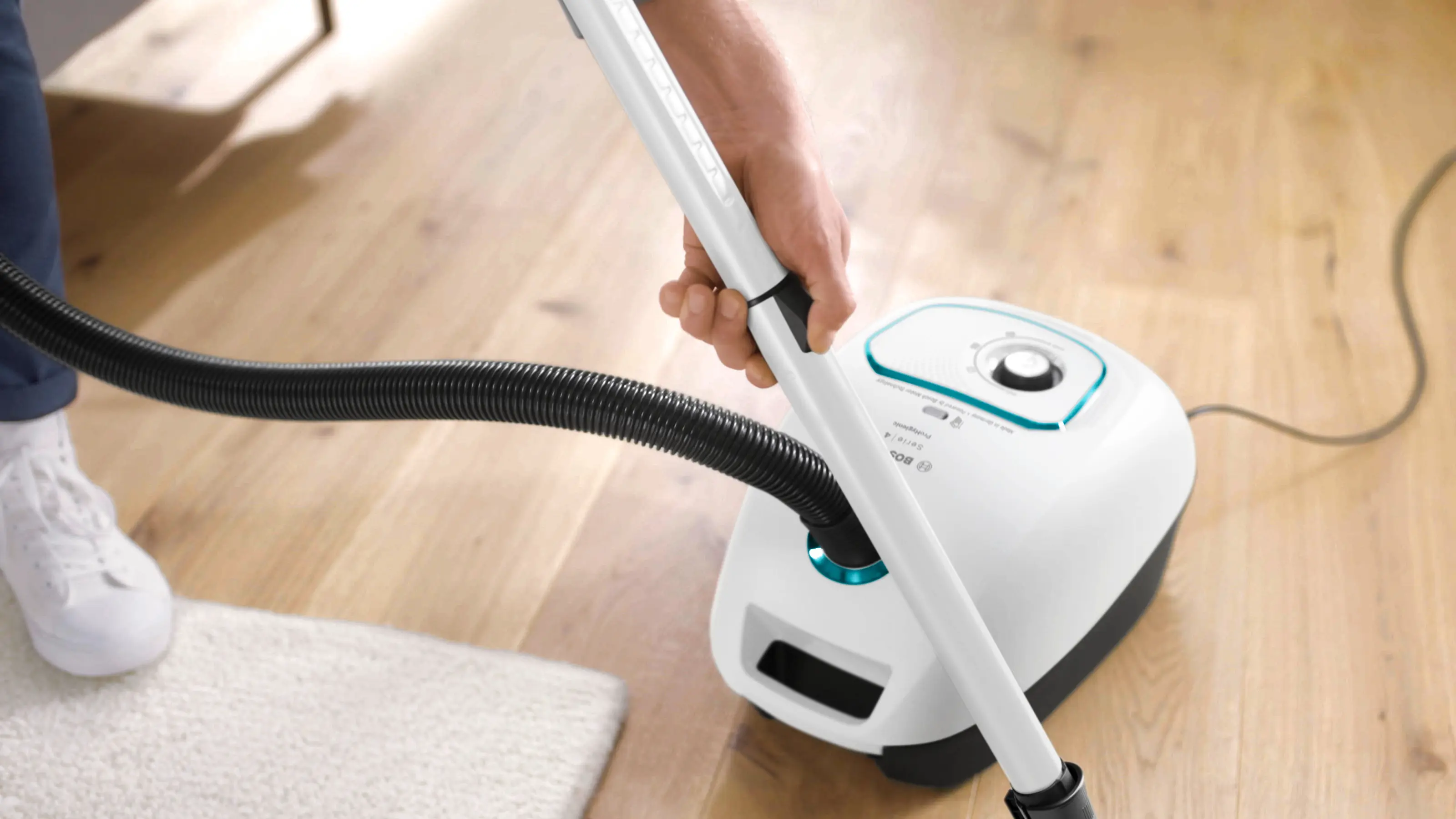 Serie 4 Toz torbalı Süpürge ProHygienic Beyaz - Gorsel 16