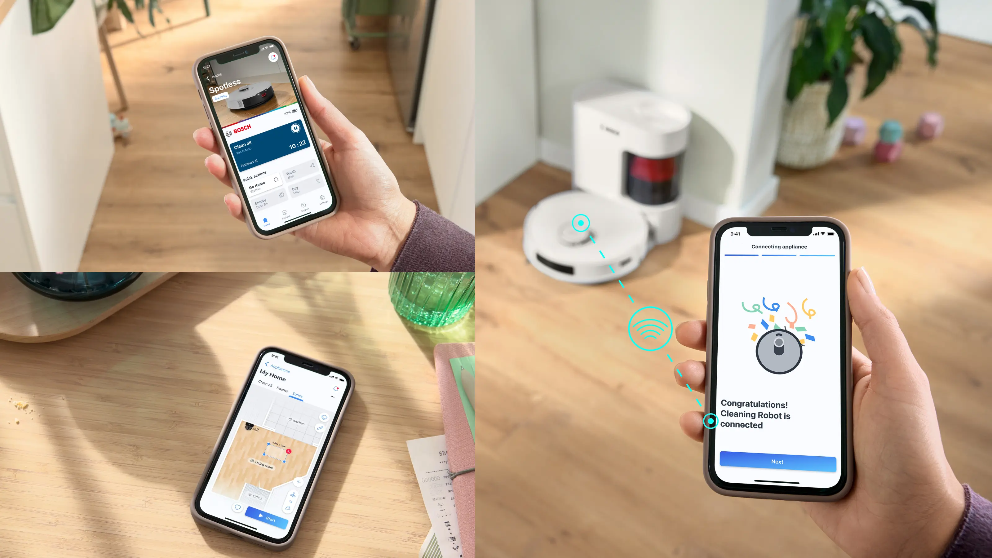BCRD2W Robot Süpürge Spotless Advanced + - Gorsel 8