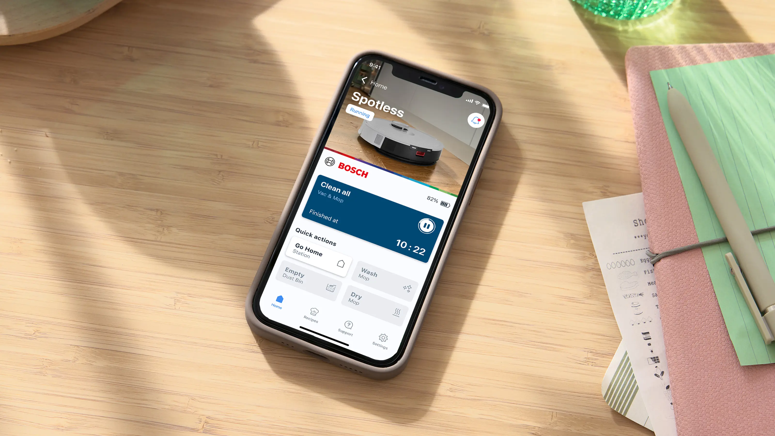 BCRD2W Robot Süpürge Spotless Advanced + - Gorsel 9