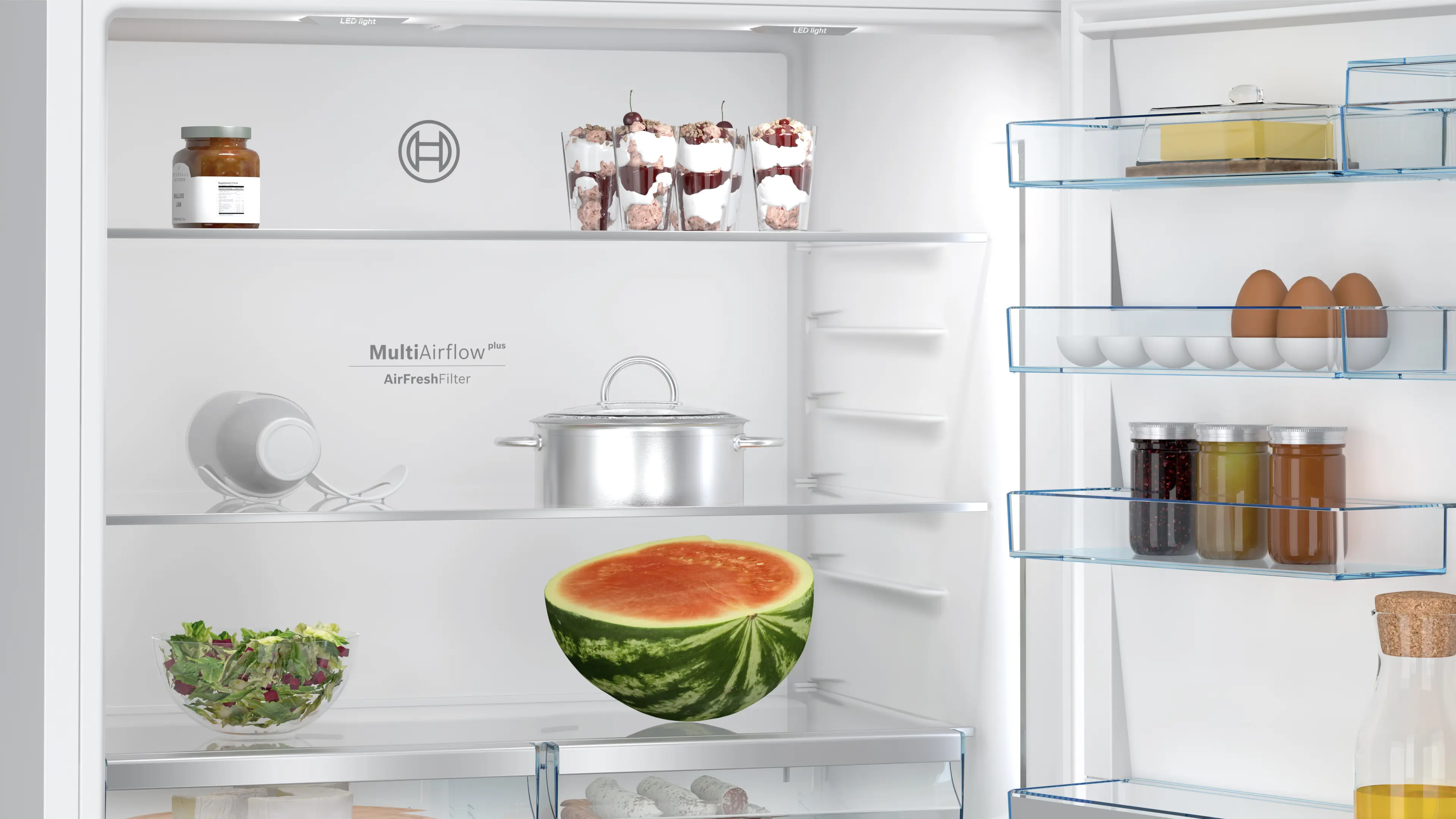 Serie 8 Alttan Donduruculu Buzdolabı 186 x 86 cm Beyaz, Total No Frost - Gorsel 5