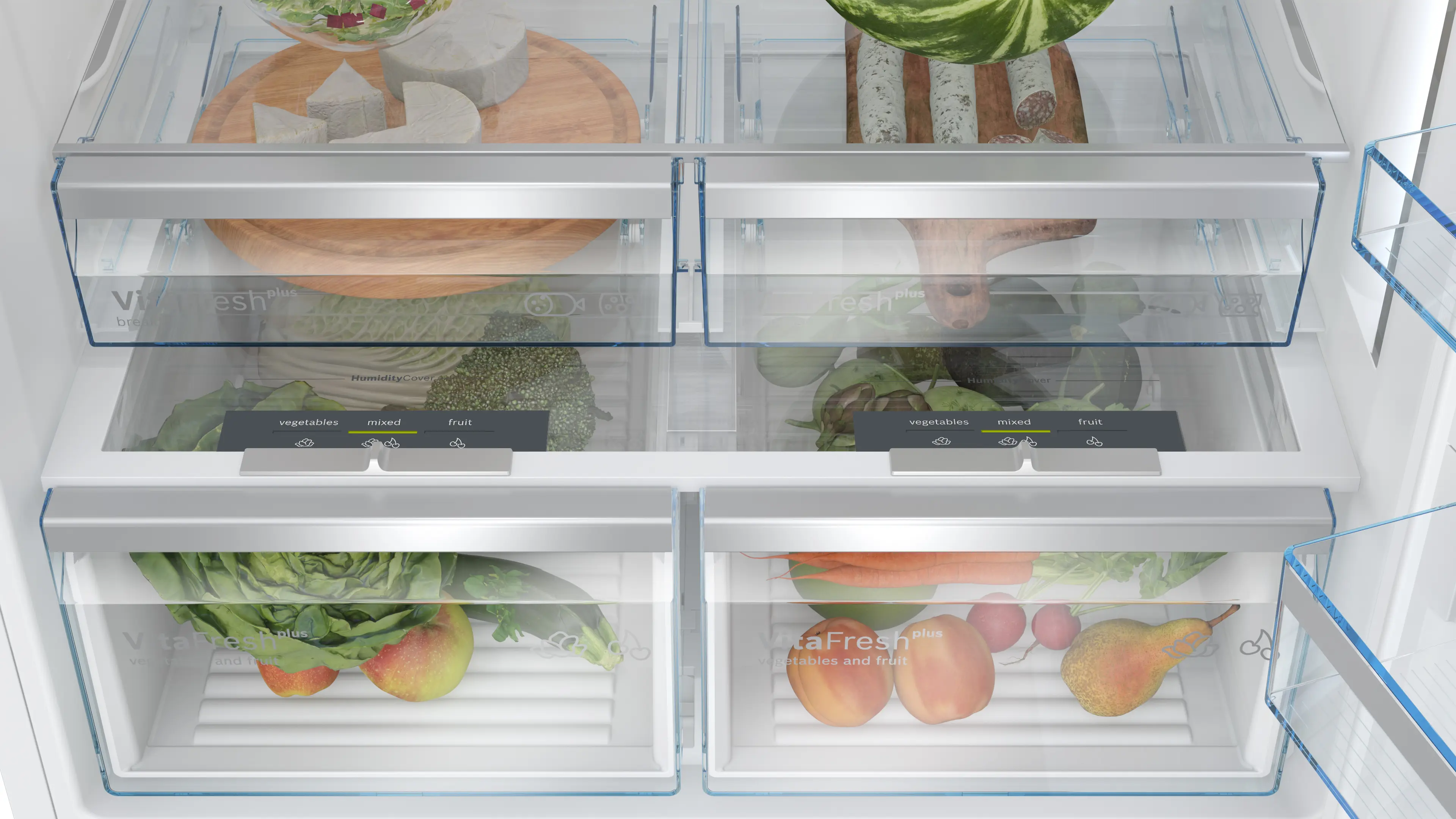 Serie 8 Alttan Donduruculu Buzdolabı 186 x 86 cm Beyaz, Total No Frost - Gorsel 6