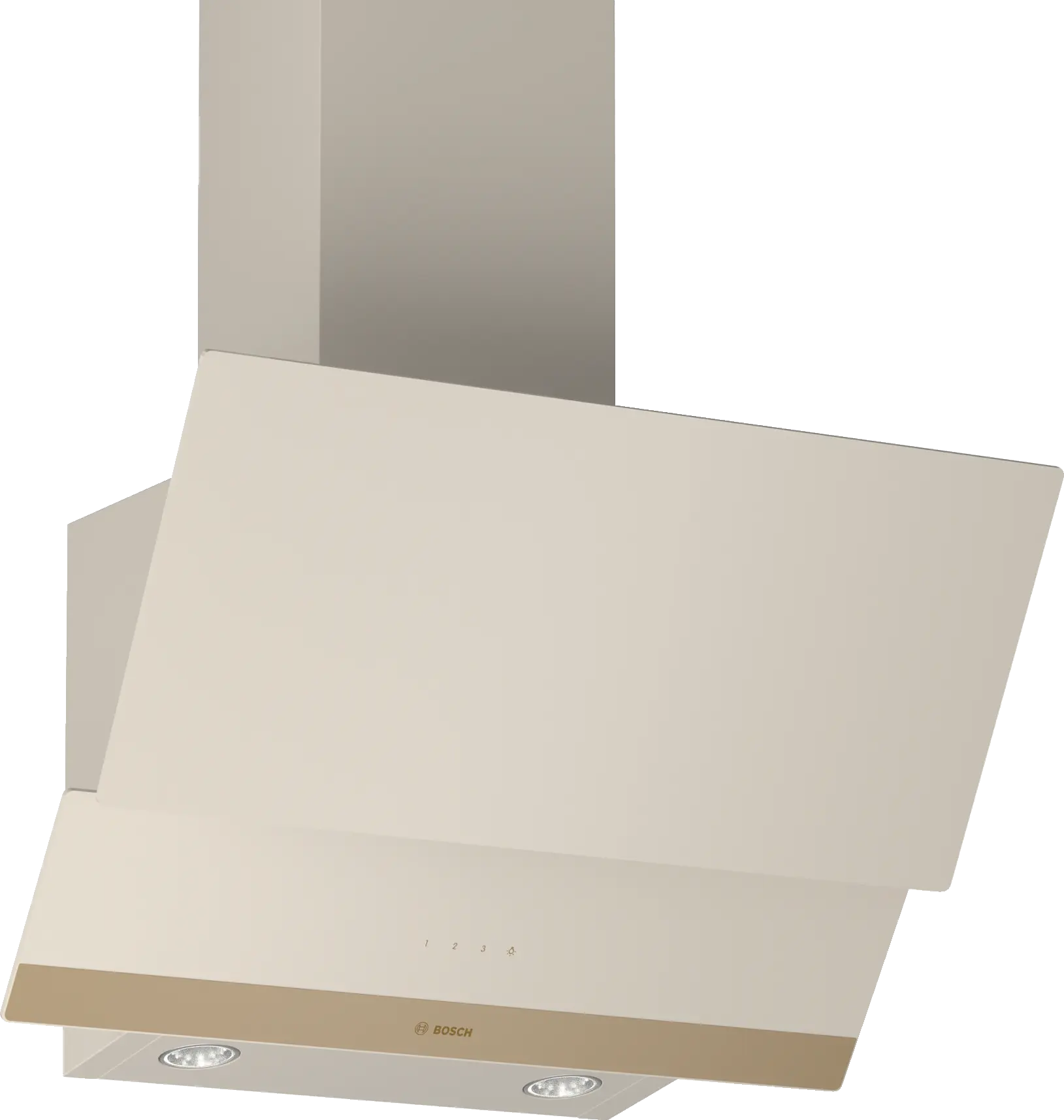 Serie 4 Duvar Tipi Davlumbaz 60 cm NeoKlasik, Beyaz Cam Yüzey - Gorsel 1