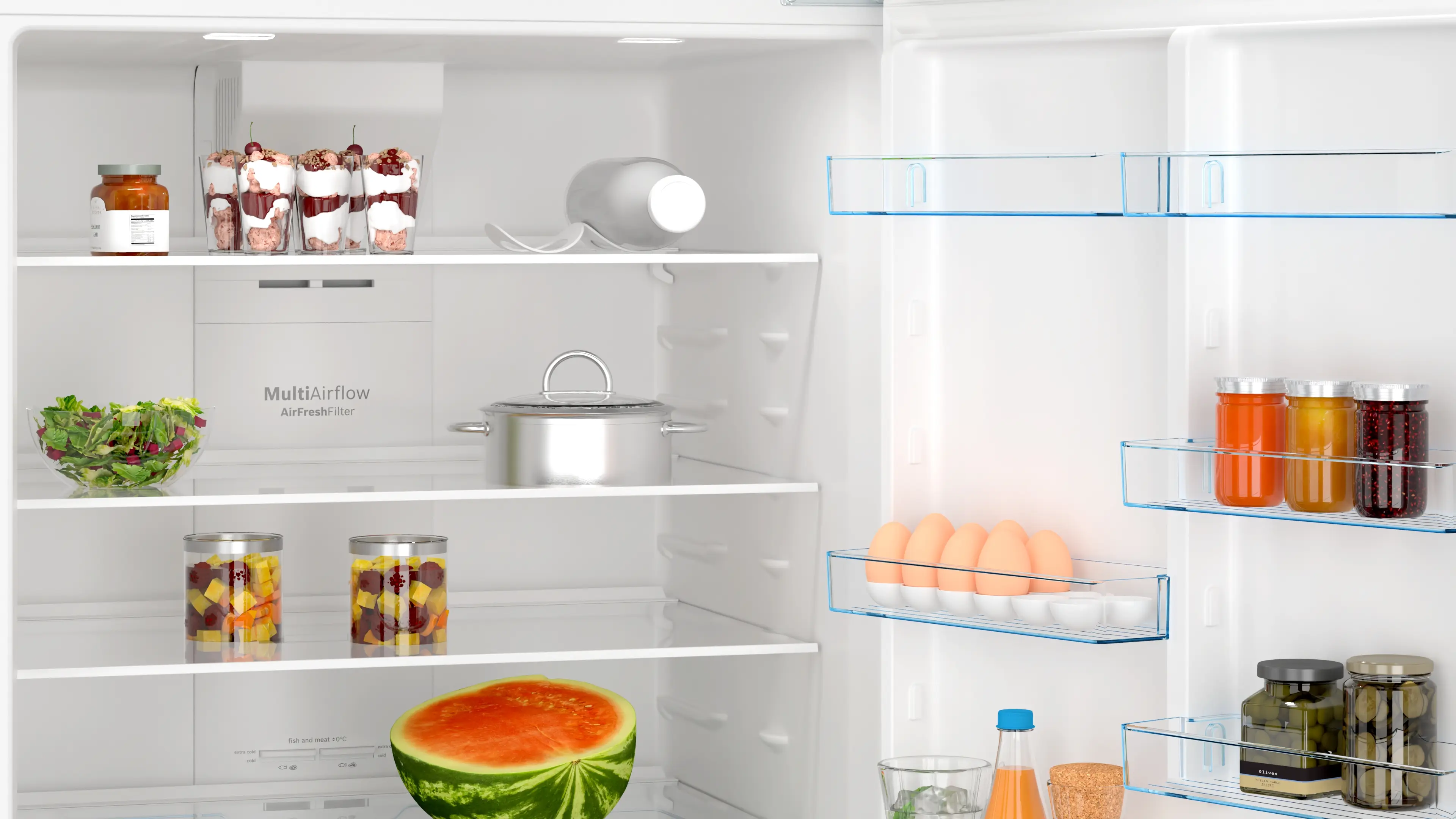 Serie 4 Üstten Donduruculu Buzdolabı 186 x 86 cm Beyaz, Total No Frost - Gorsel 5