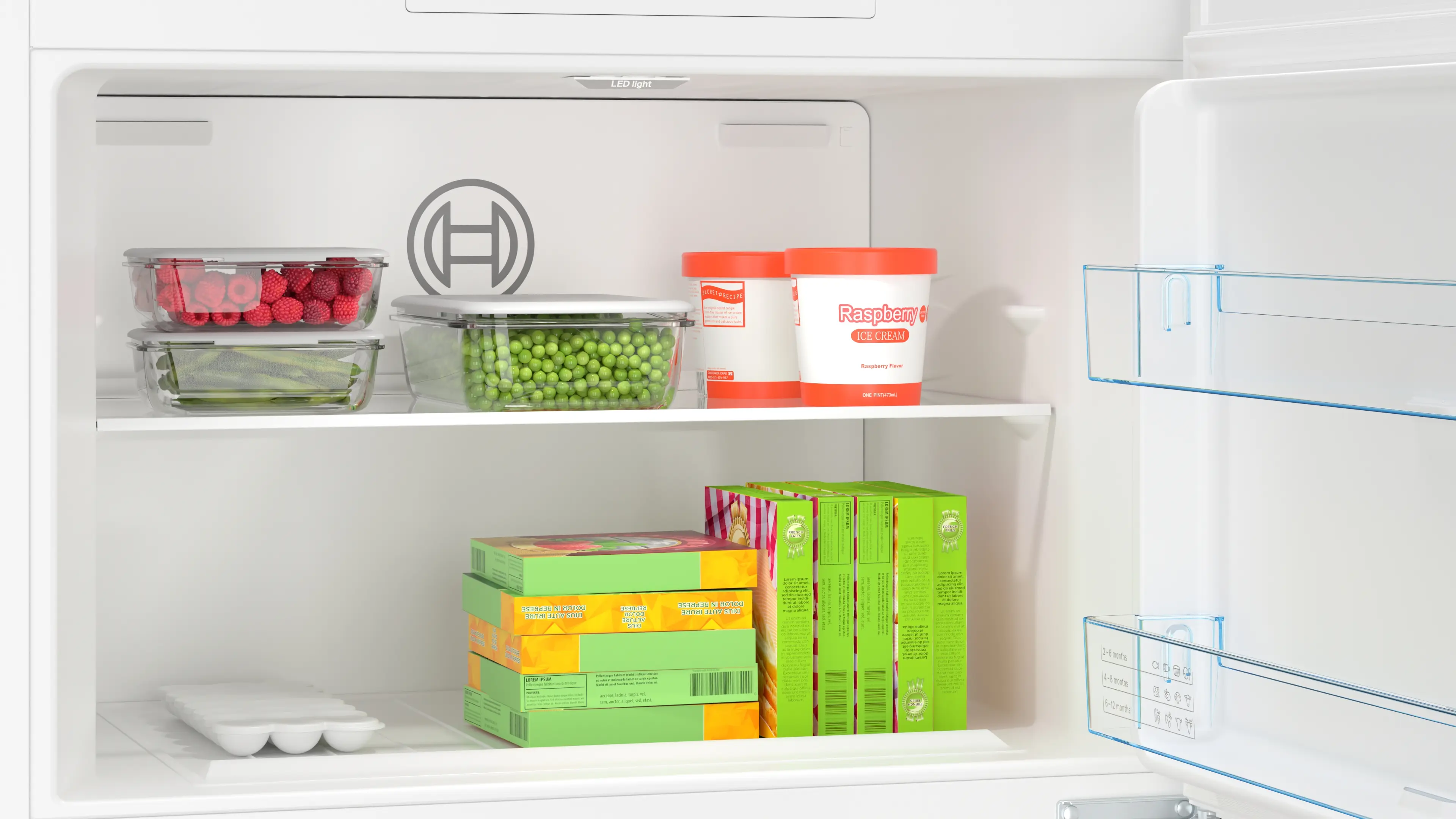 Serie 4 Üstten Donduruculu Buzdolabı 186 x 86 cm Beyaz, Total No Frost - Gorsel 7