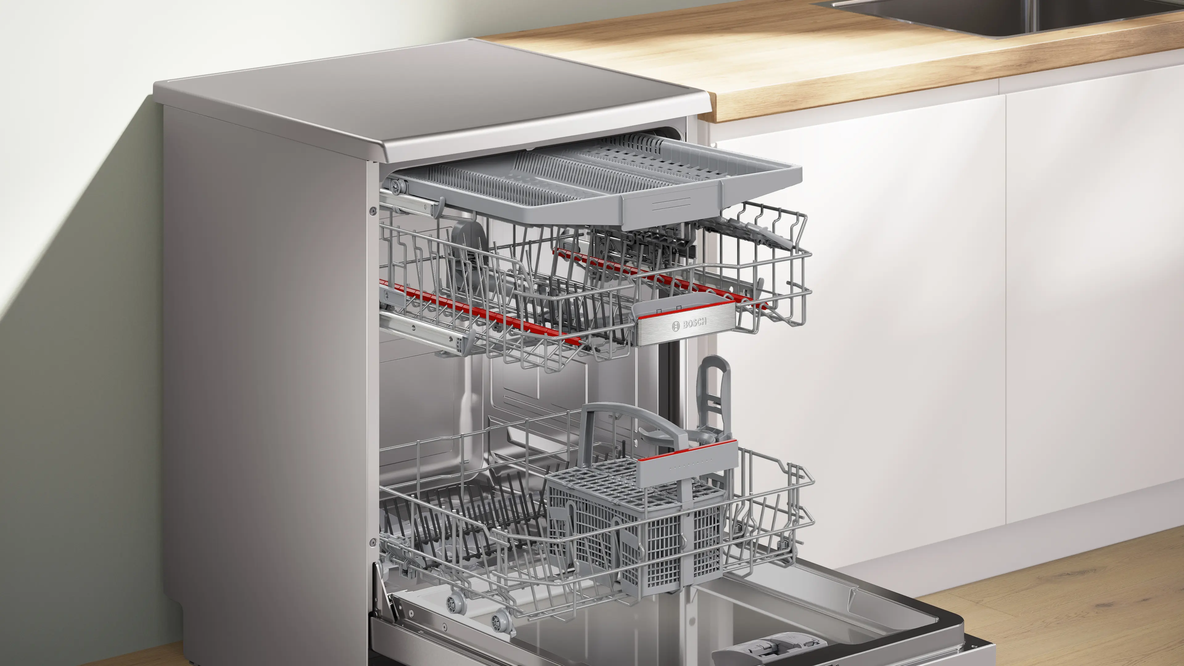 Serie 6 Solo Bulaşık Makinesi 60 cm Kolay Temizlenebilir Inox - Gorsel 6