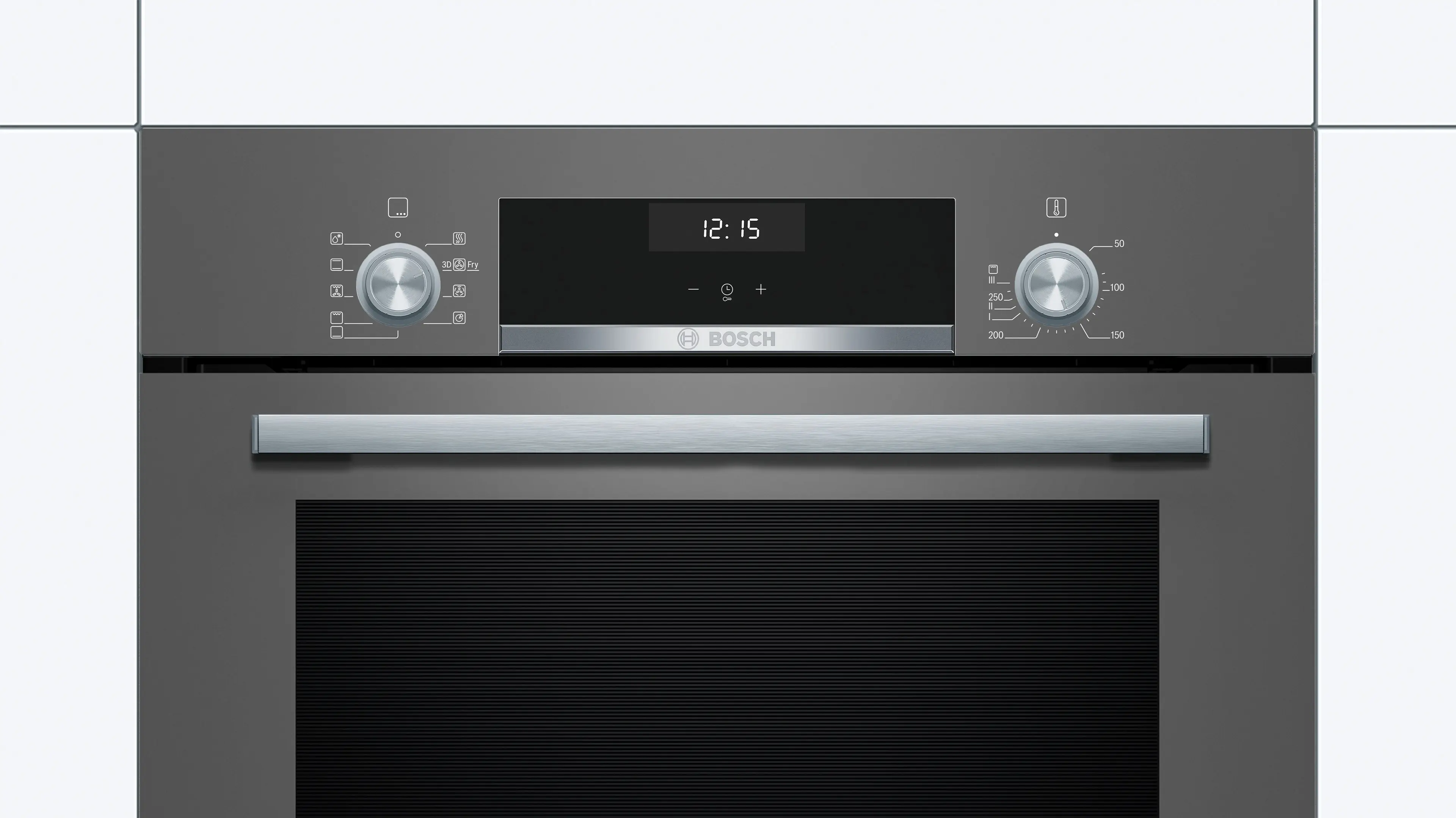 Serie 4 Ankastre Fırın 60 x 60 cm Antrasit Gri - Gorsel 2