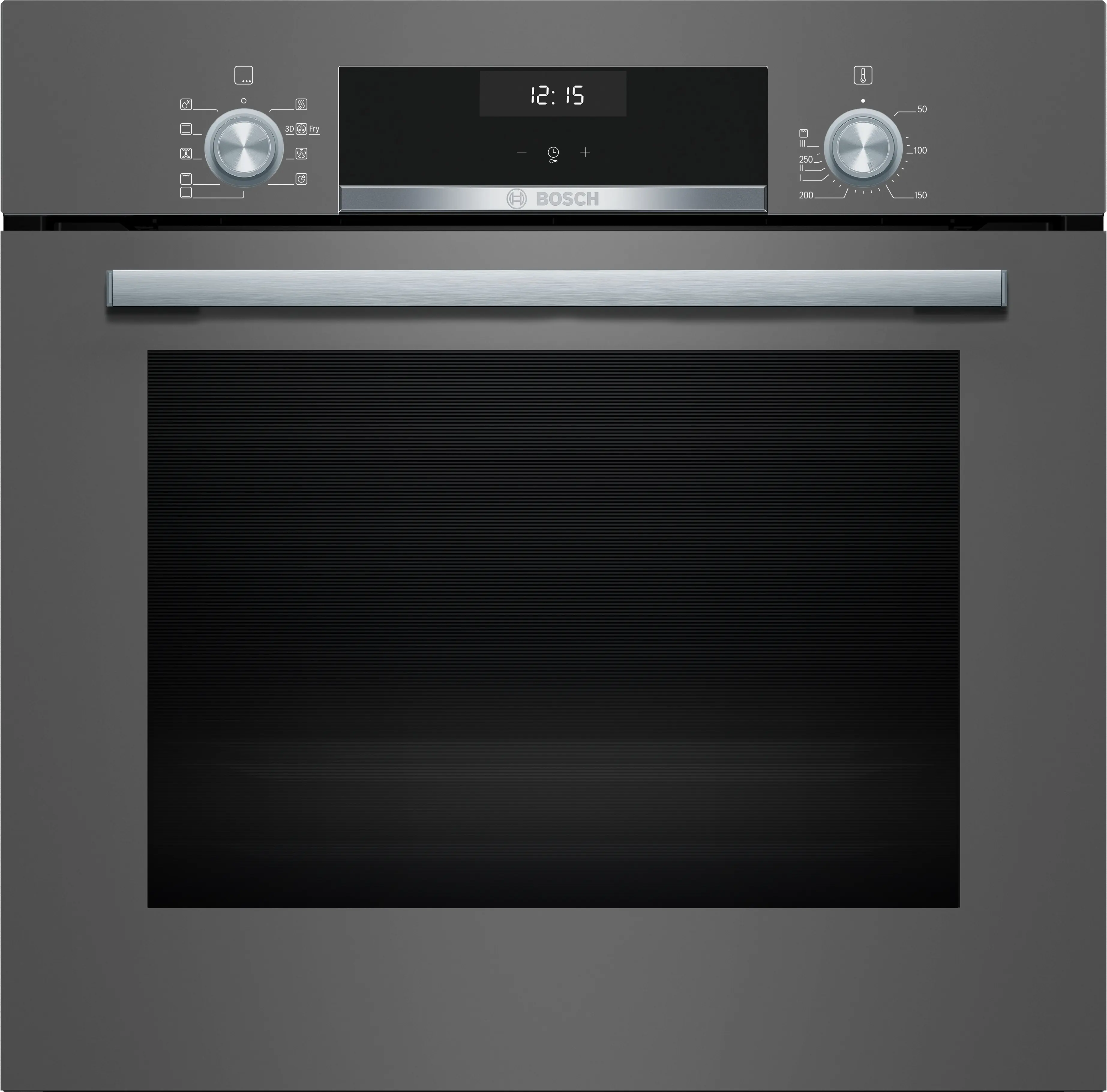 Serie 4 Ankastre Fırın 60 x 60 cm Antrasit Gri - Gorsel 1