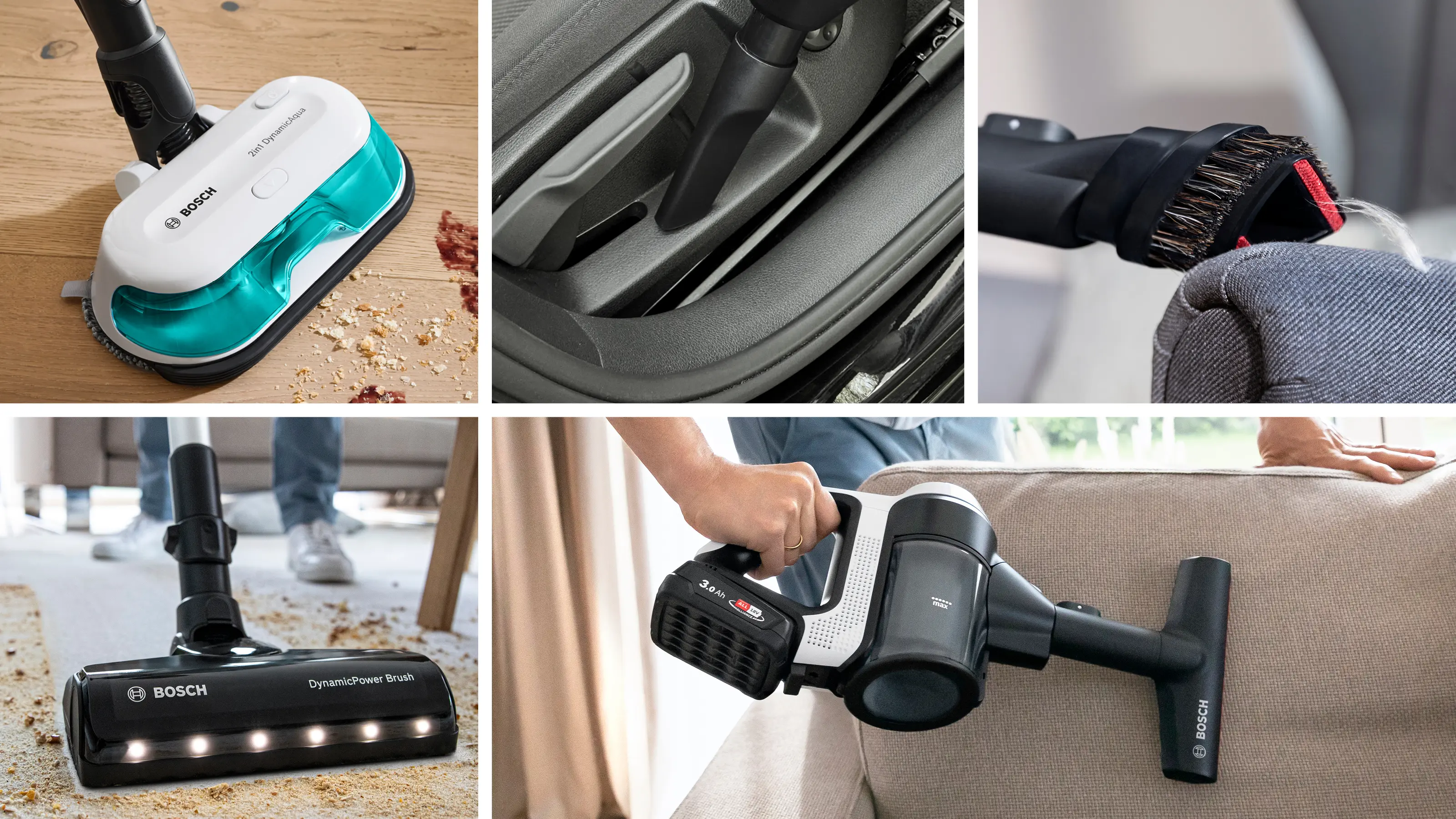 BCS71HYG1 2'si 1 arada Süpürme ve Silme Unlimited 7 ProHygienic Aqua Beyaz - Gorsel 12