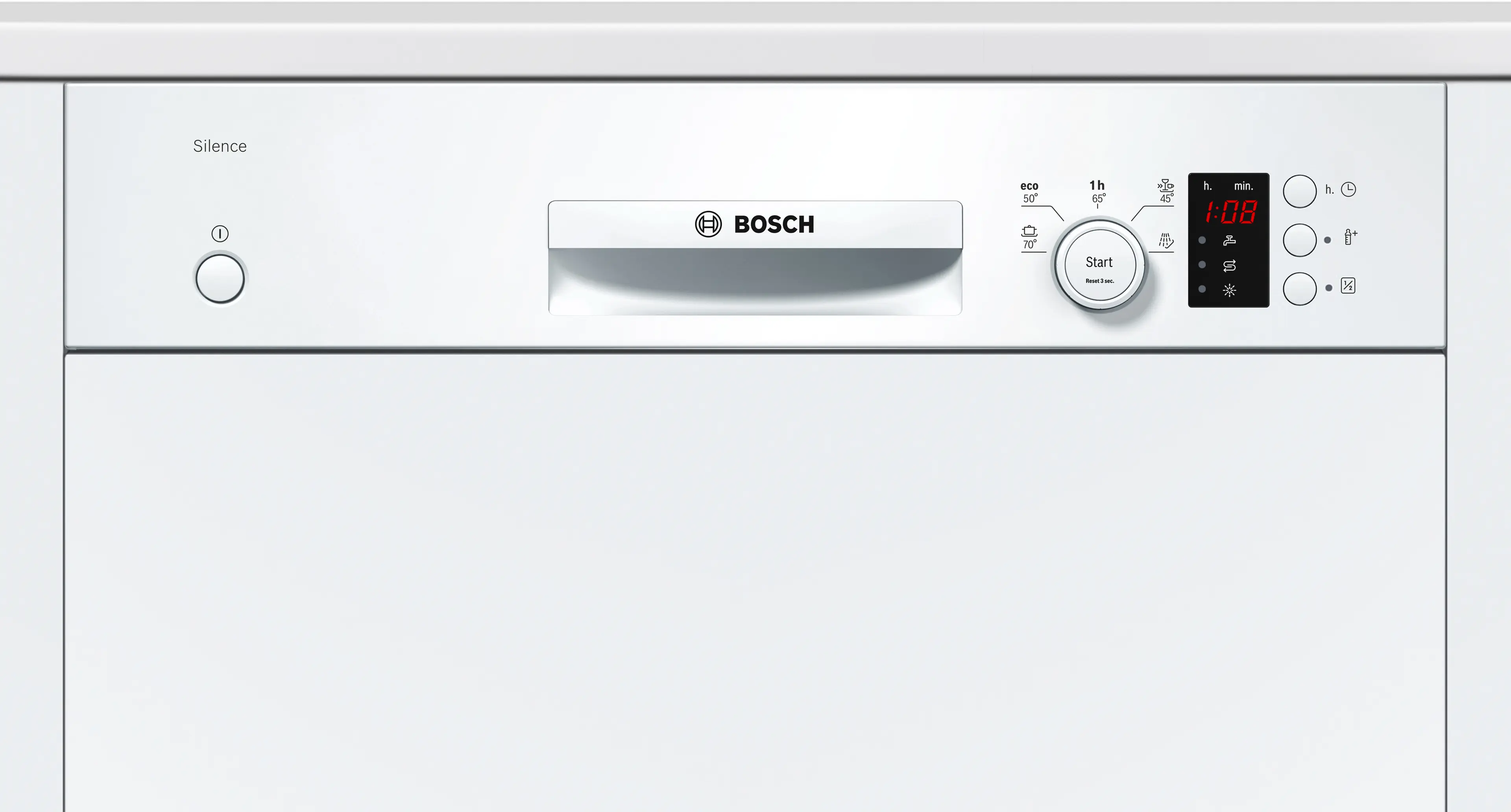 Serie 2 Yarı Ankastre Bulaşık Makinesi 60 cm Beyaz - Gorsel 2