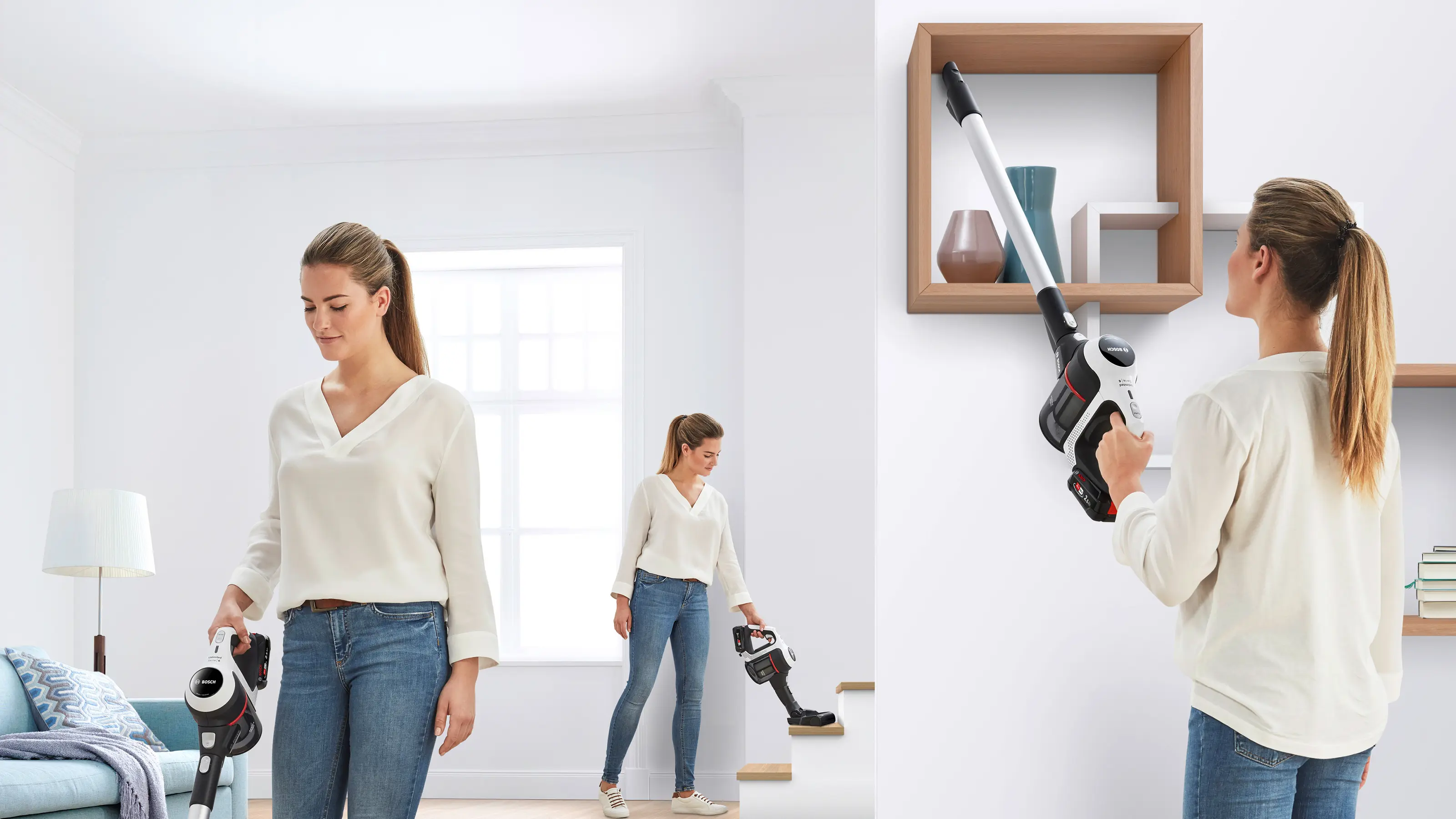 BCS61113 Şarjlı Süpürge Unlimited 6 Beyaz - Gorsel 5