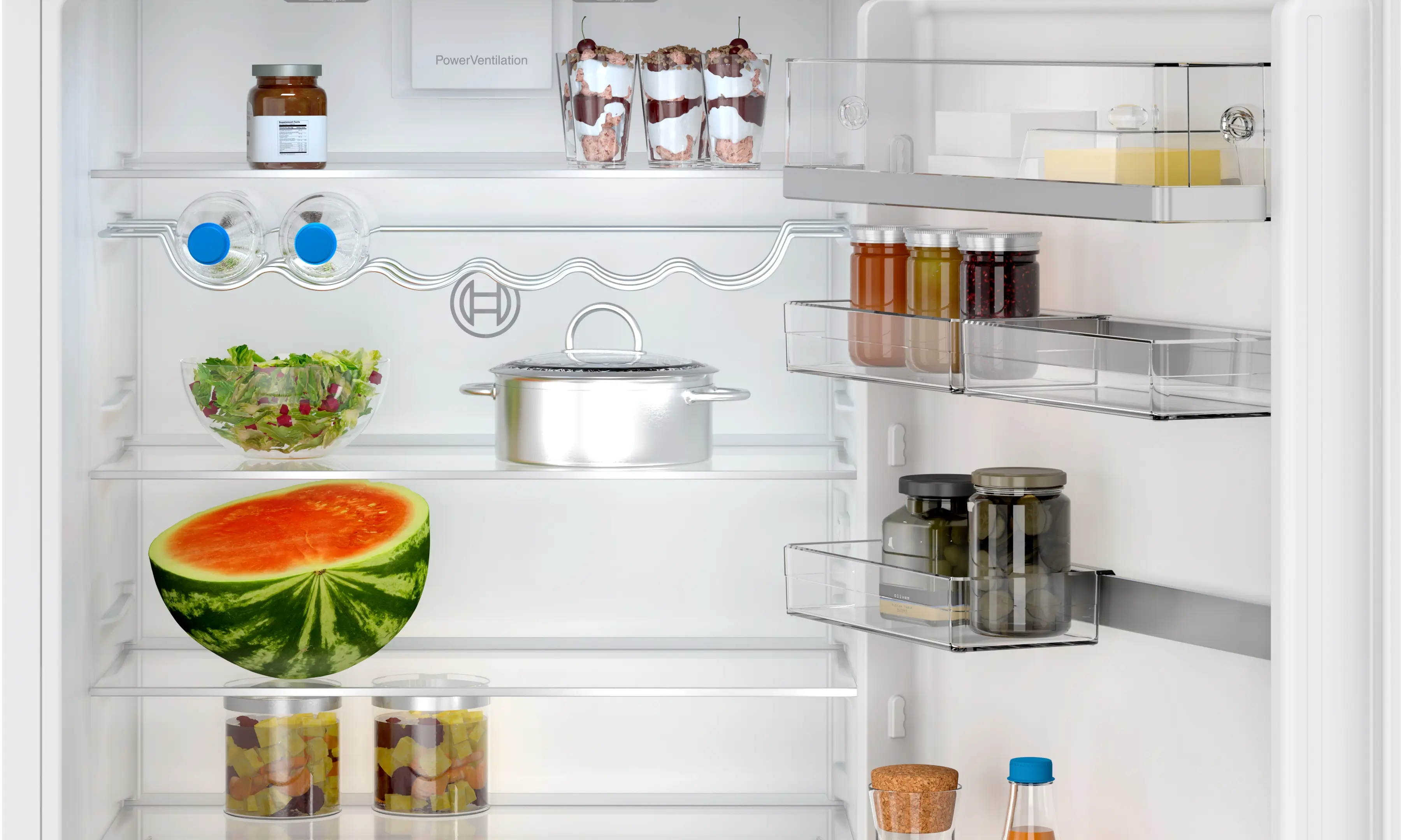 Serie 6 Alttan Donduruculu Ankastre Buzdolabı 193.5 x 70.8 cm softClosing Düz Menteşe - Gorsel 4