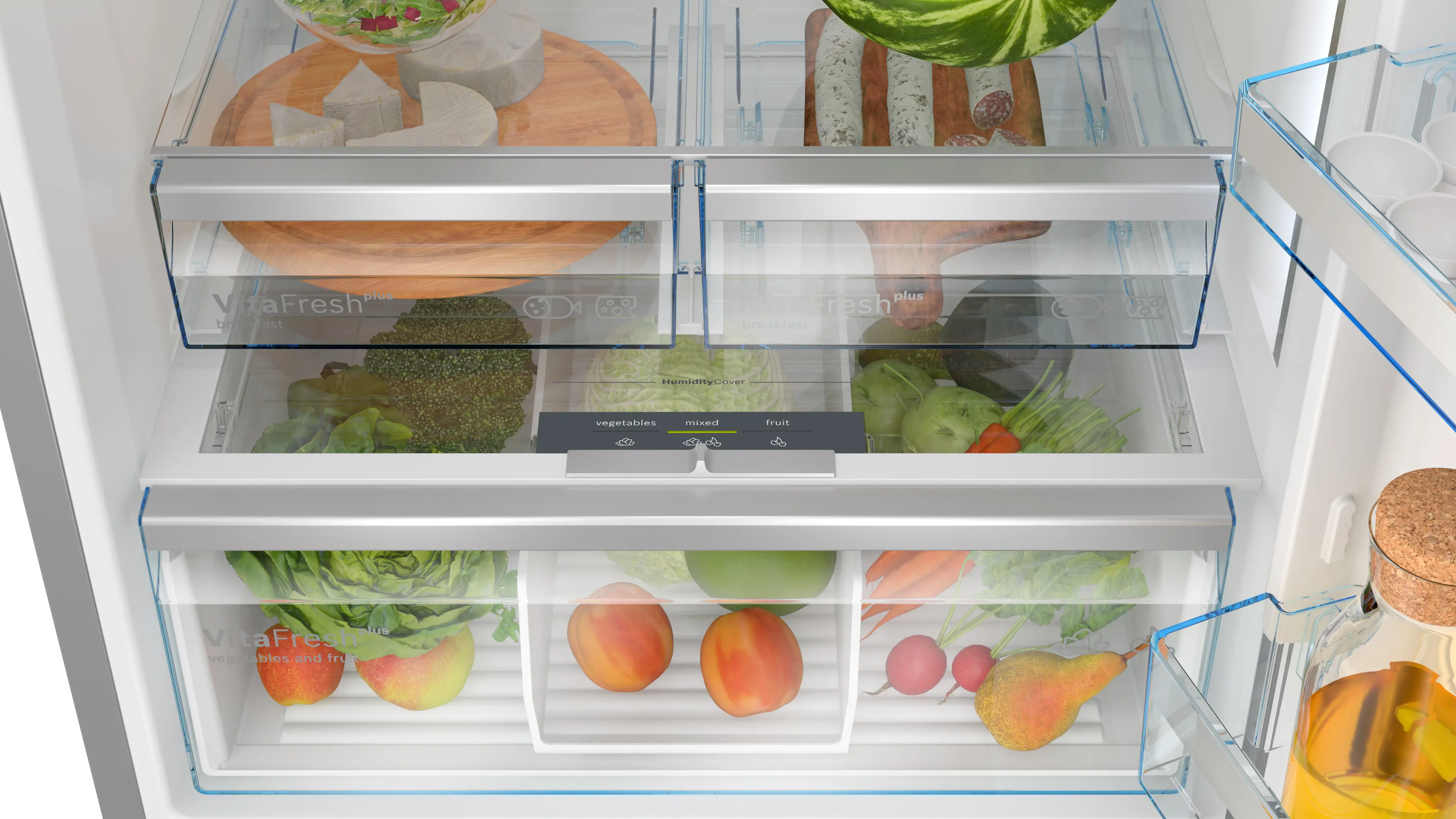 Serie 8 Alttan Donduruculu Buzdolabı 186 x 75 cm Paslanmaz çelik - Gorsel 6