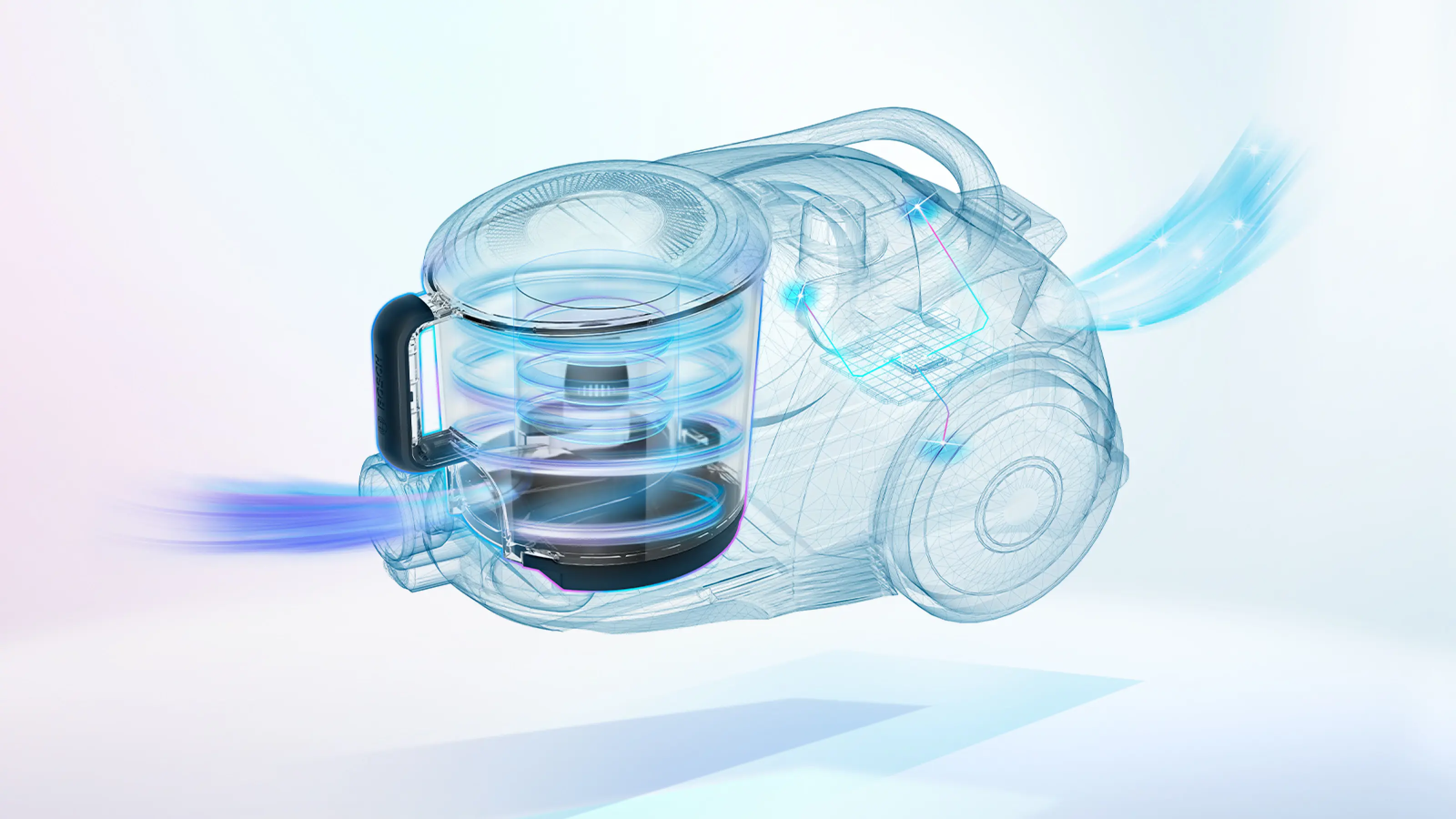 Serie 6 Toz torbasız Süpürge ProAnimal Kırmızı - Gorsel 8