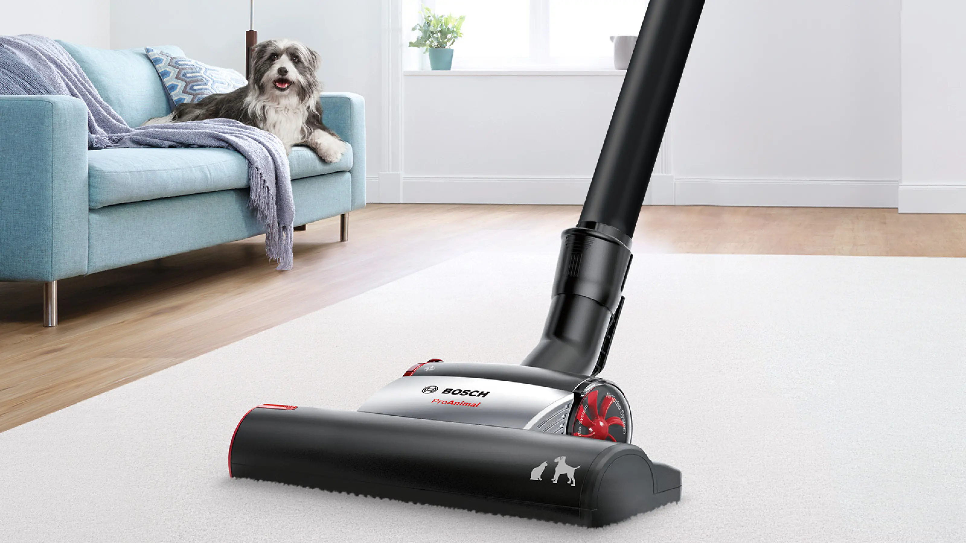 Serie 6 Toz torbasız Süpürge ProAnimal Kırmızı - Gorsel 9