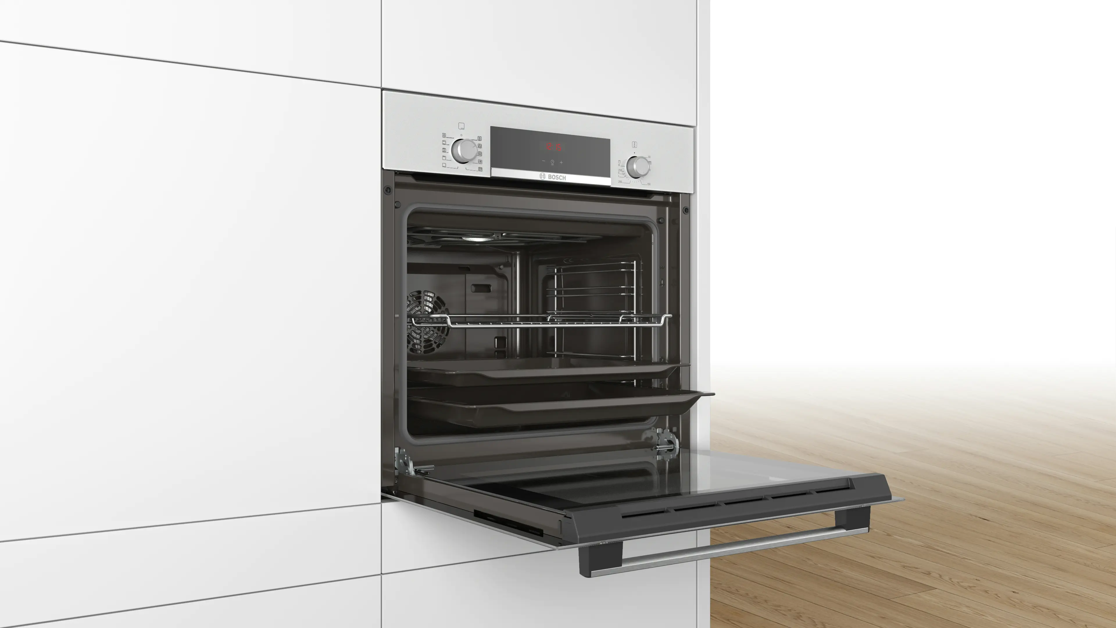 Serie 4 Ankastre Fırın 60 x 60 cm Beyaz - Gorsel 4