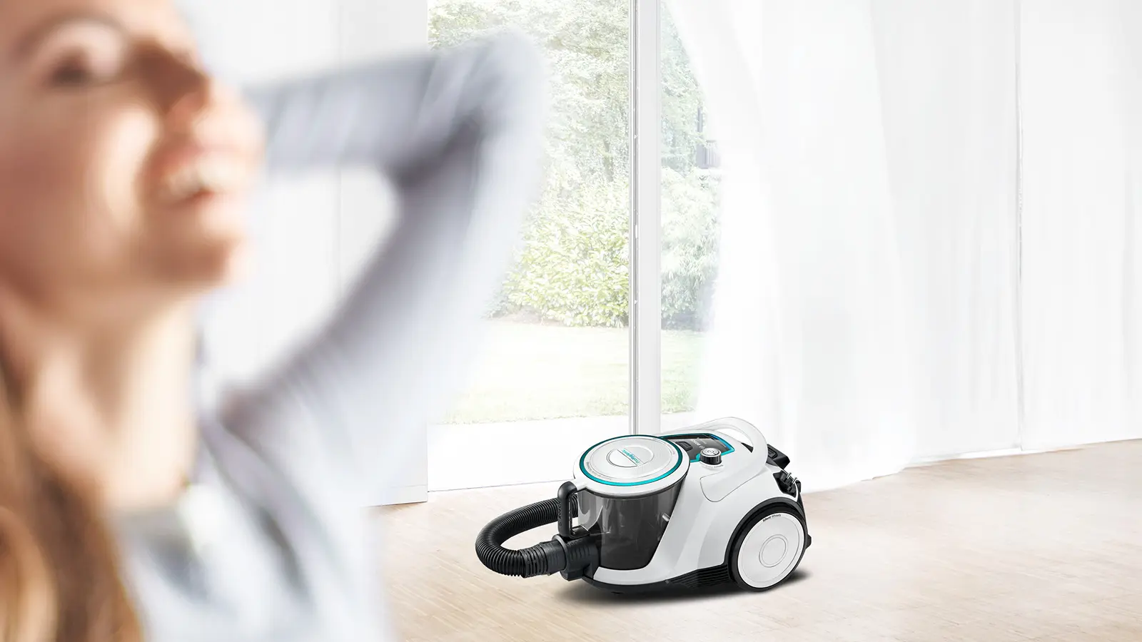 Serie 6 Toz torbasız Süpürge ProHygienic Beyaz - Gorsel 4