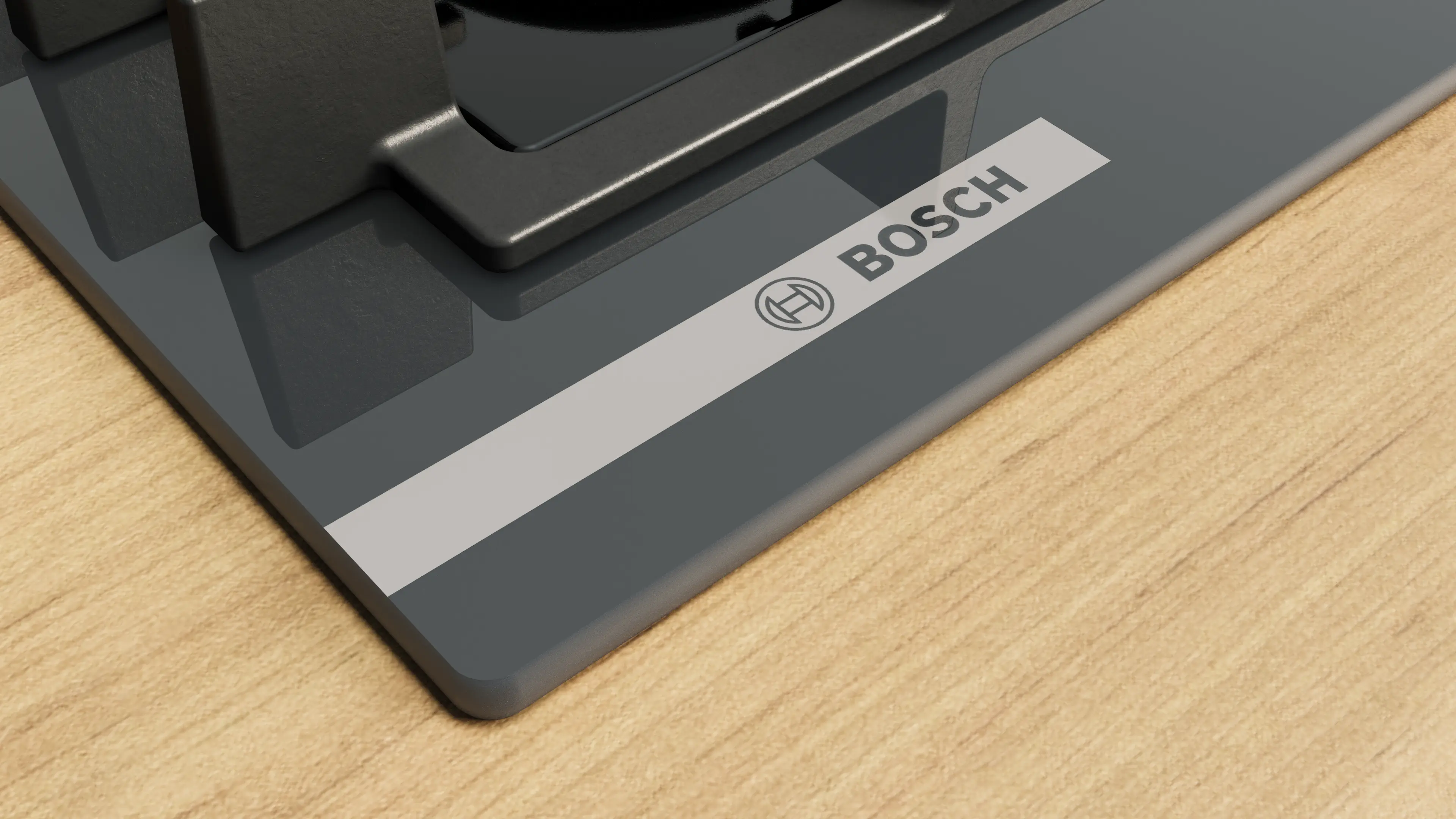 Serie 4 Gazlı Ocak 60 cm Sert cam, Antrasit gri - Gorsel 3