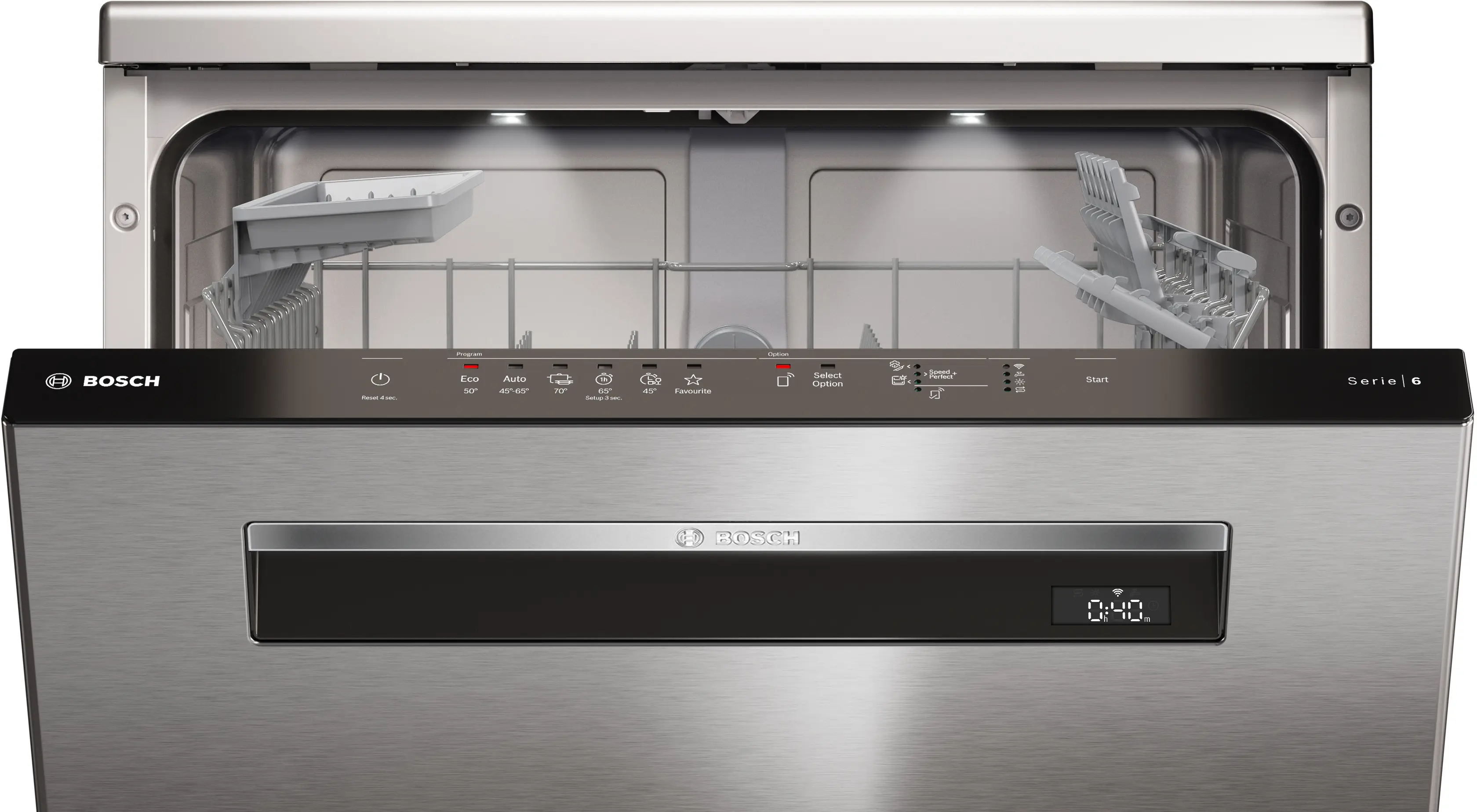 Serie 6 Solo Bulaşık Makinesi 60 cm Kolay Temizlenebilir Inox - Gorsel 3