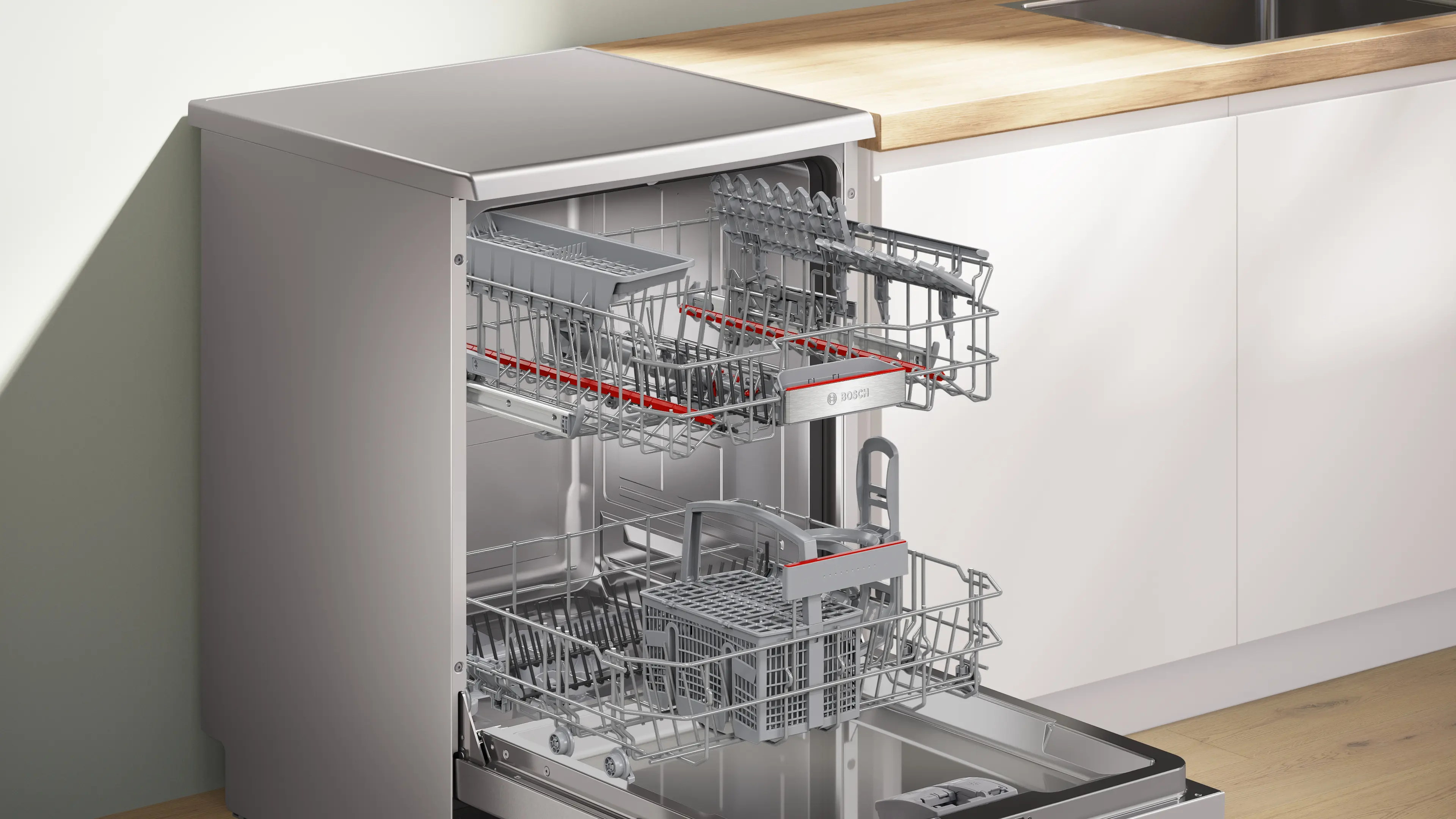 Serie 6 Solo Bulaşık Makinesi 60 cm Kolay Temizlenebilir Inox - Gorsel 5