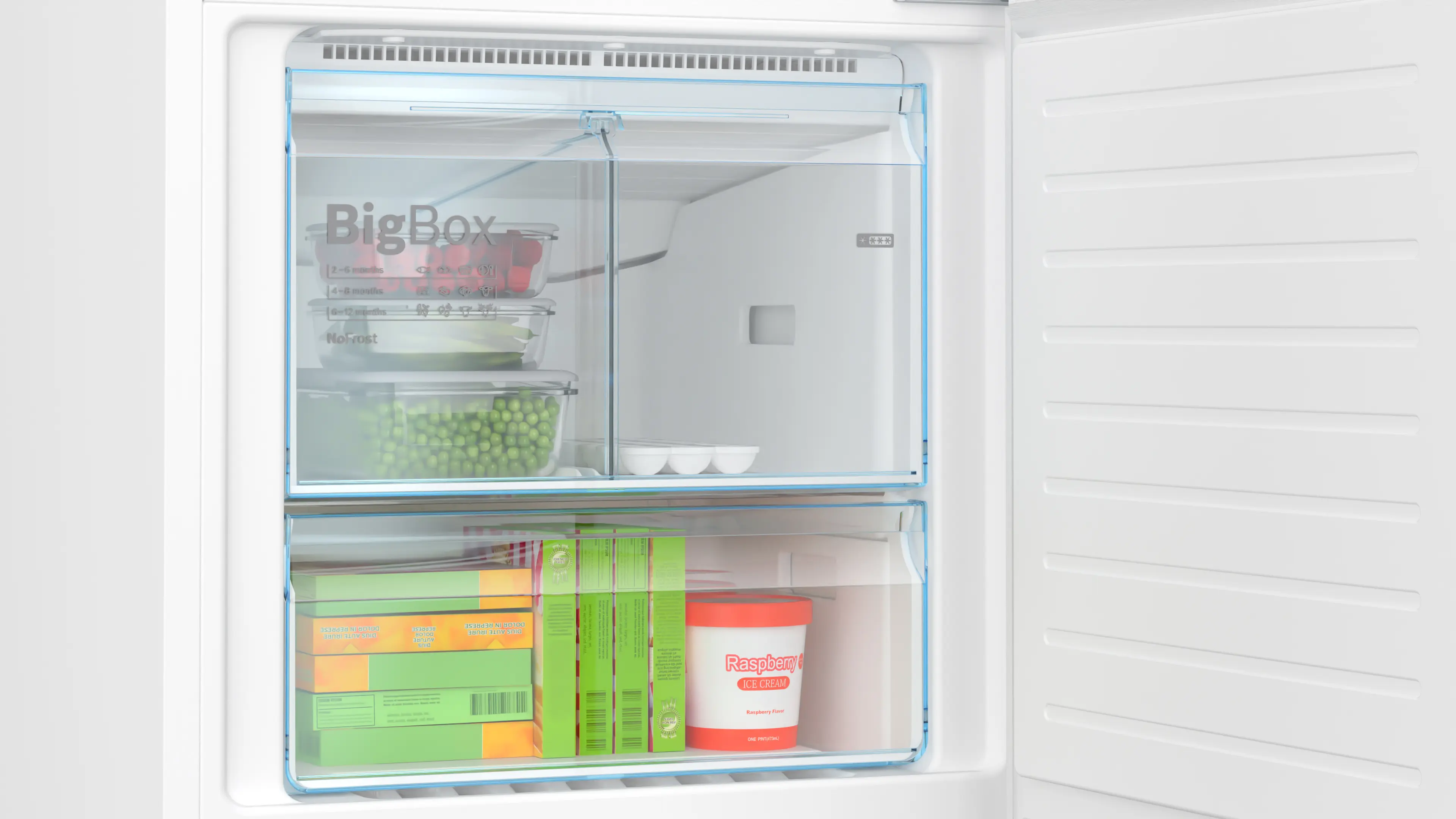 Serie 4 Alttan Donduruculu Buzdolabı 186 x 70 cm Beyaz, Total No Frost - Gorsel 6