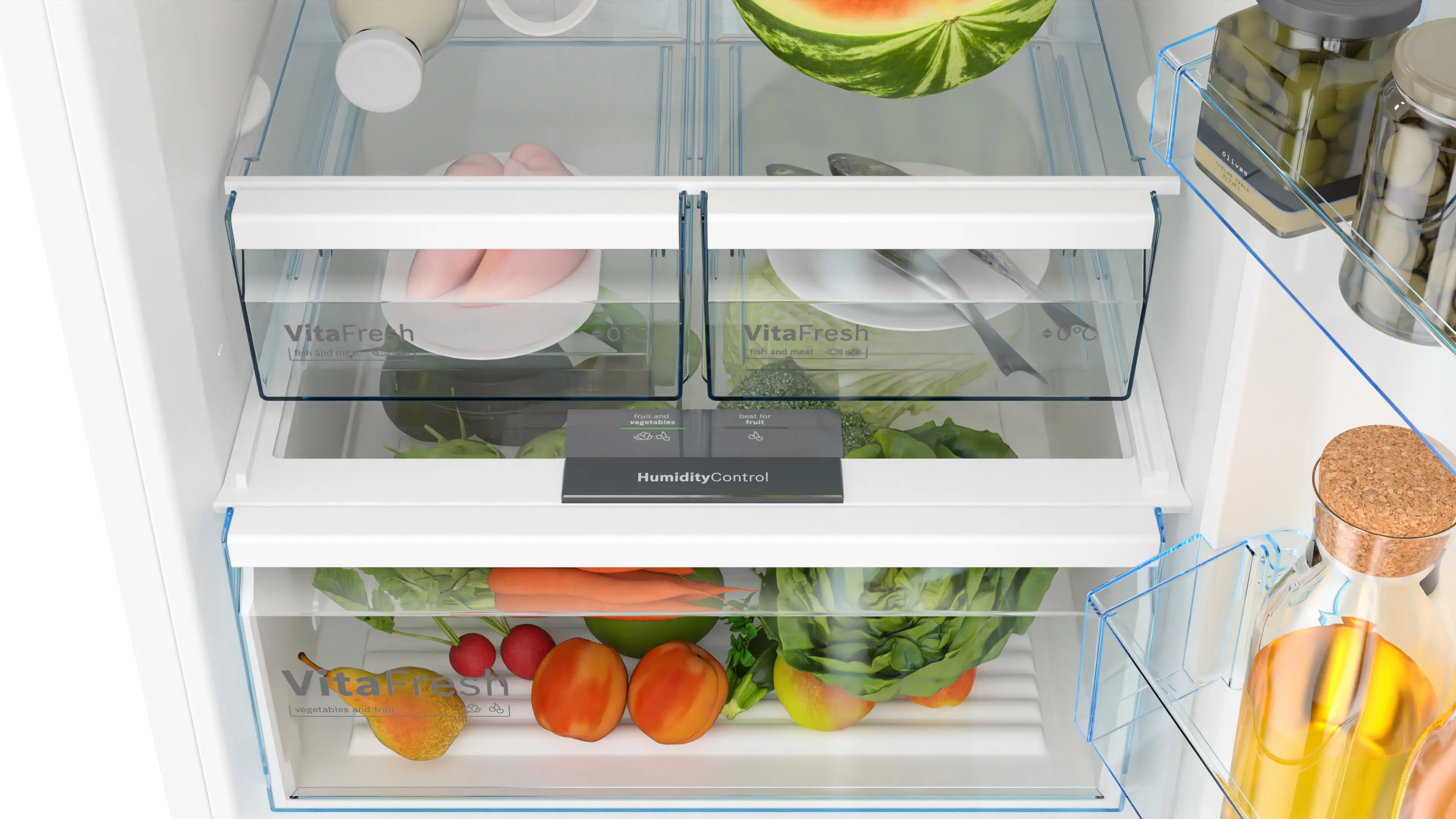 Serie 4 Alttan Donduruculu Buzdolabı 186 x 70 cm Beyaz, Total No Frost - Gorsel 5