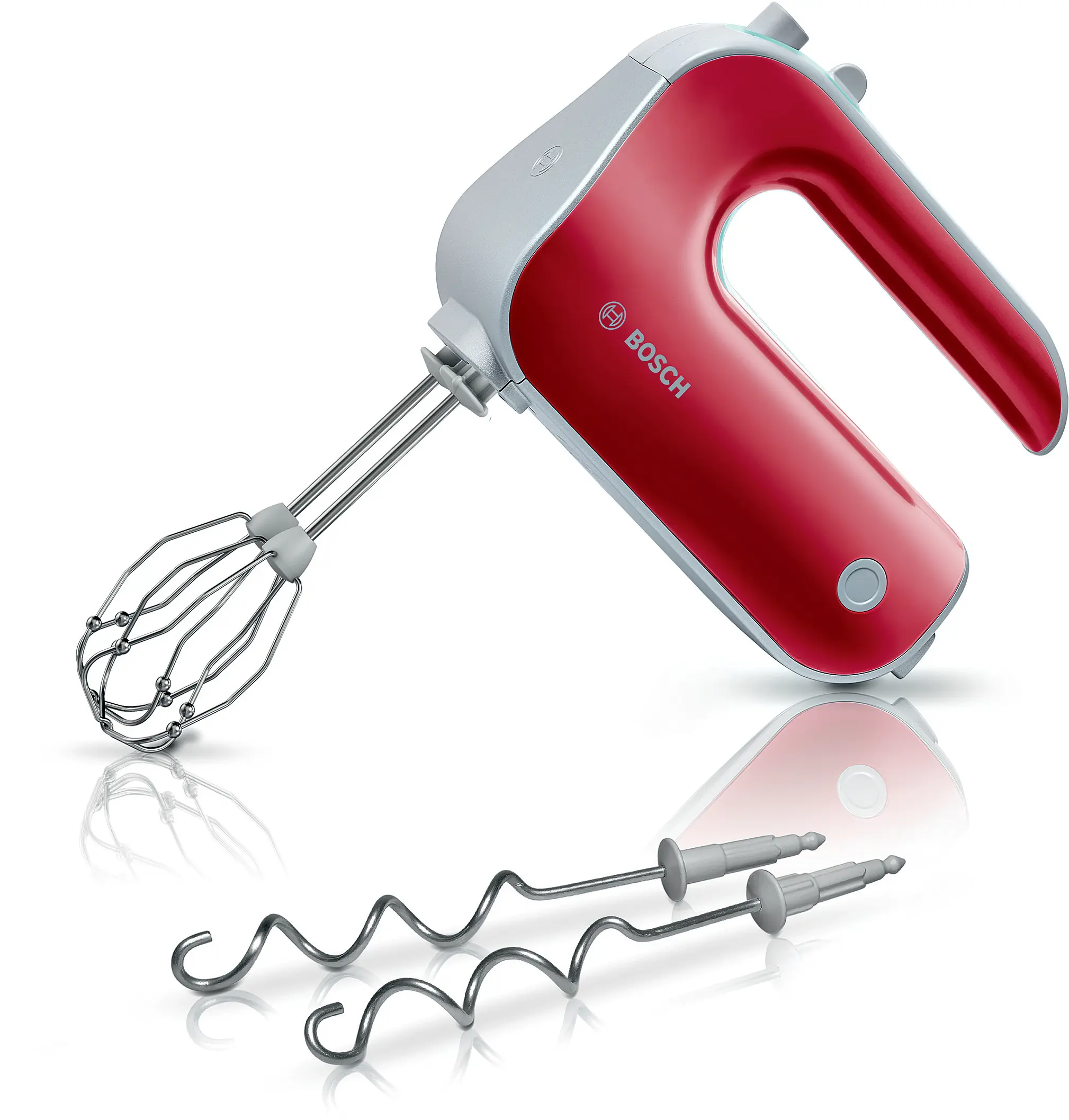 MFQ40303 El Mikseri Styline Colour 500 W Kırmızı, Gümüş - Gorsel 1