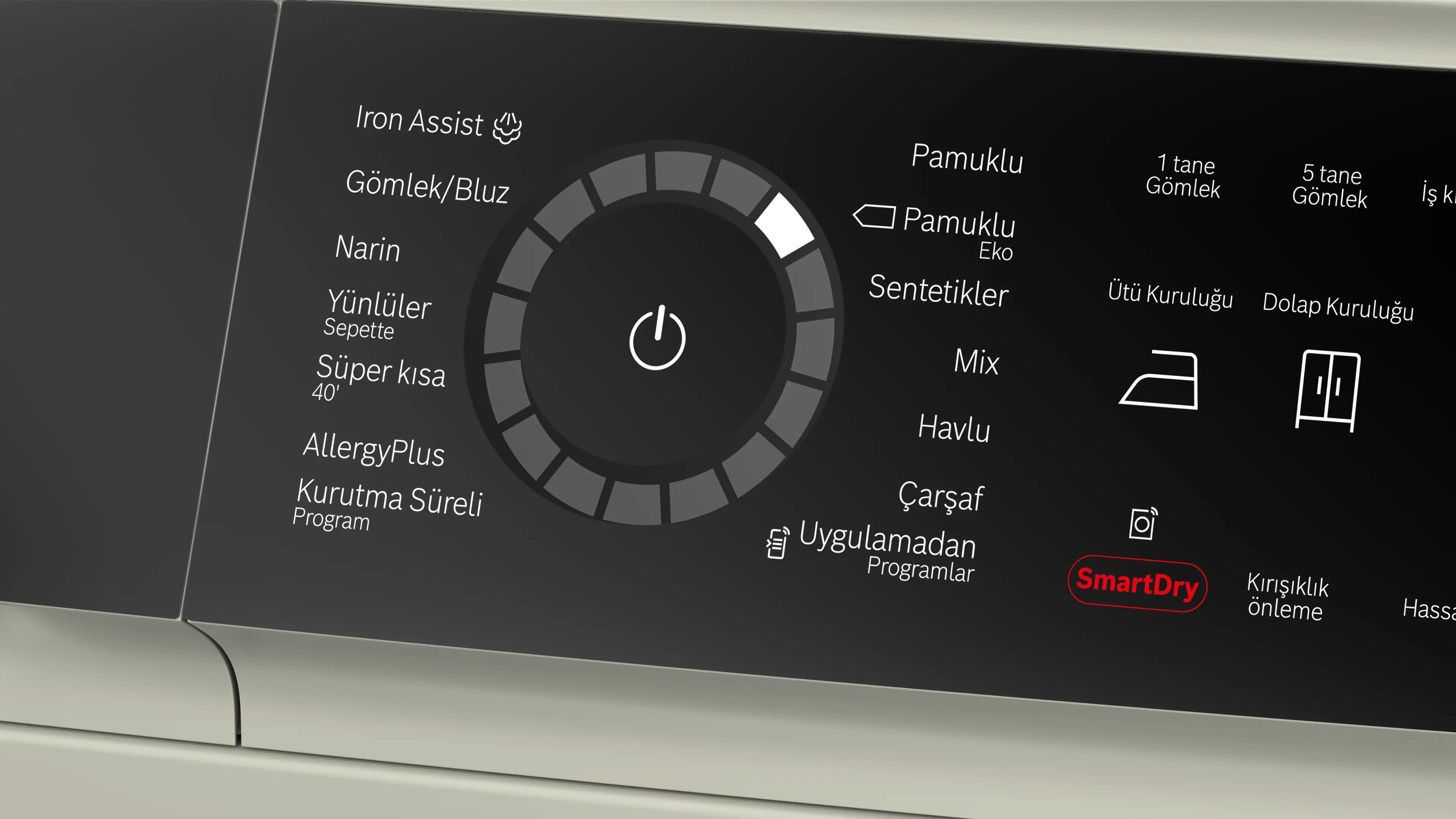 Serie 8 Isı Pompalı Kurutma Makinesi 9 kg Gümüş - Gorsel 3