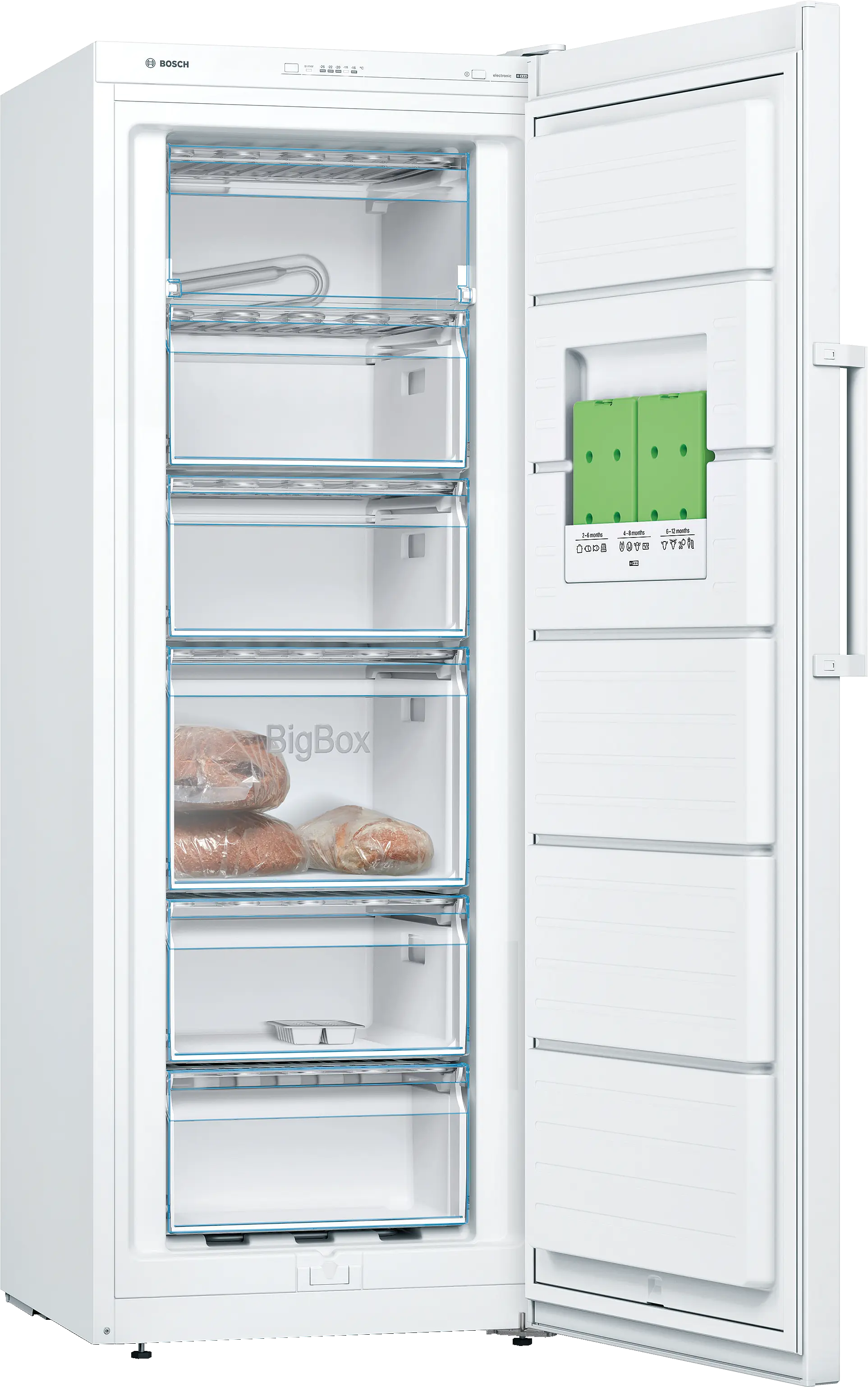 Serie 4 Solo Derin Dondurucu 161 x 60 cm Beyaz - Gorsel 2