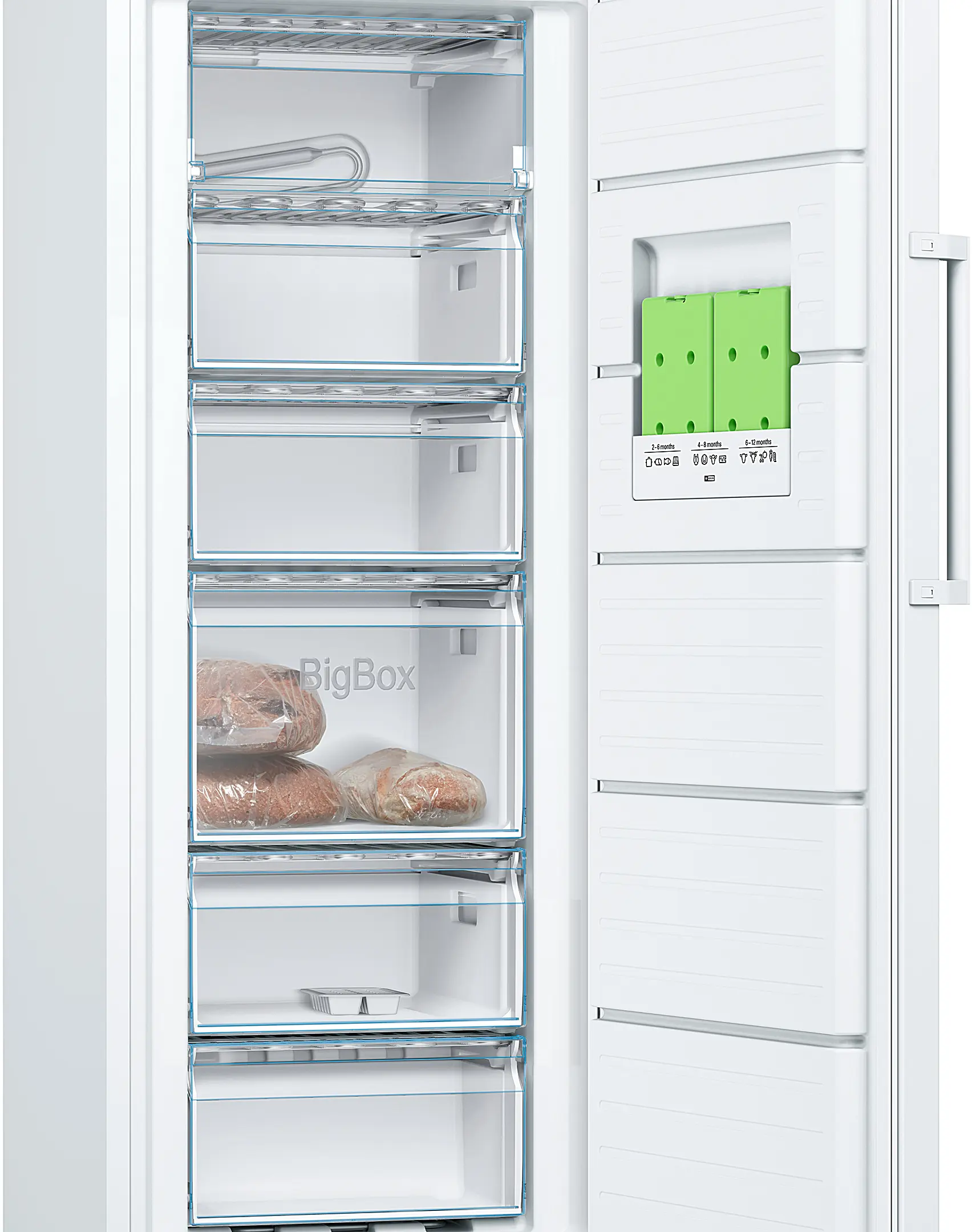 Serie 4 Solo Derin Dondurucu 161 x 60 cm Beyaz - Gorsel 4