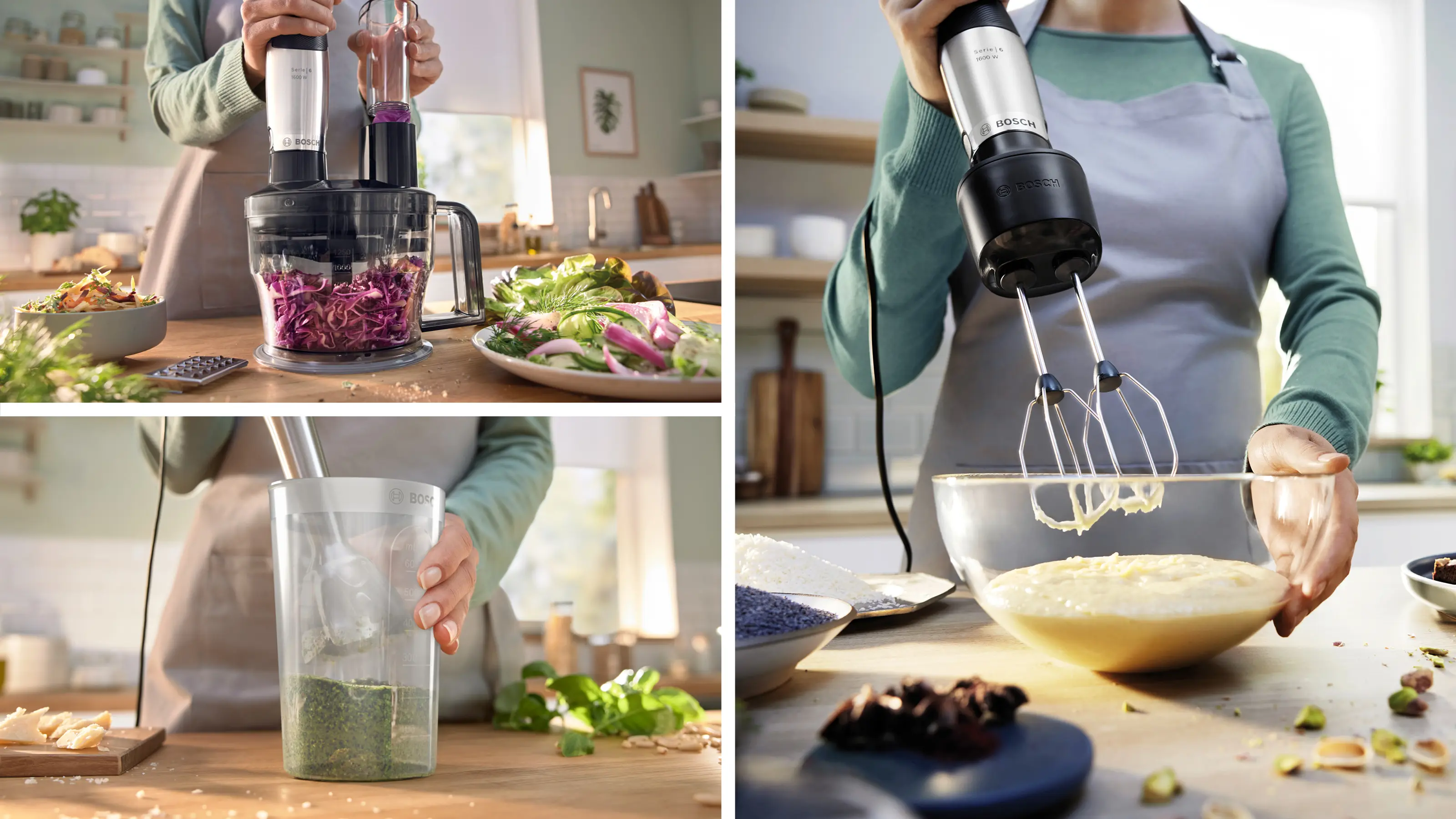 Serie 6 El Blenderı ErgoMaster 1600 W Paslanmaz çelik - Gorsel 8