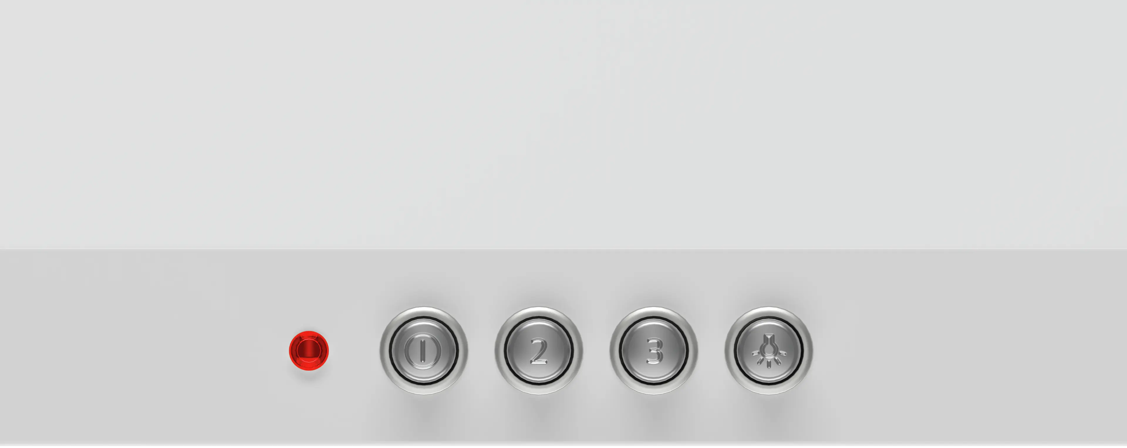 Serie 2 Duvar Tipi Davlumbaz 60 cm Beyaz - Gorsel 2