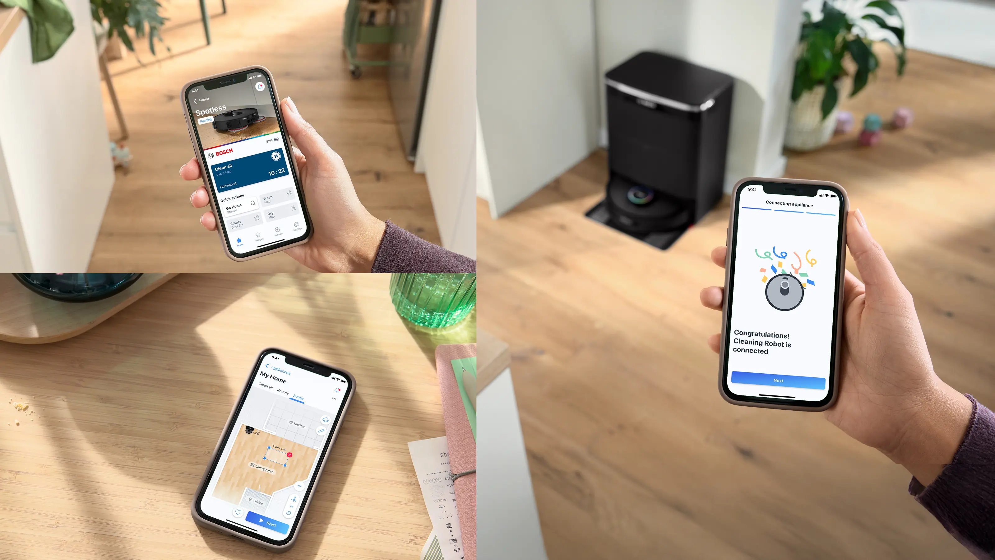 BCRDW3BX Robot Süpürge Spotless Max Cam - Gorsel 8