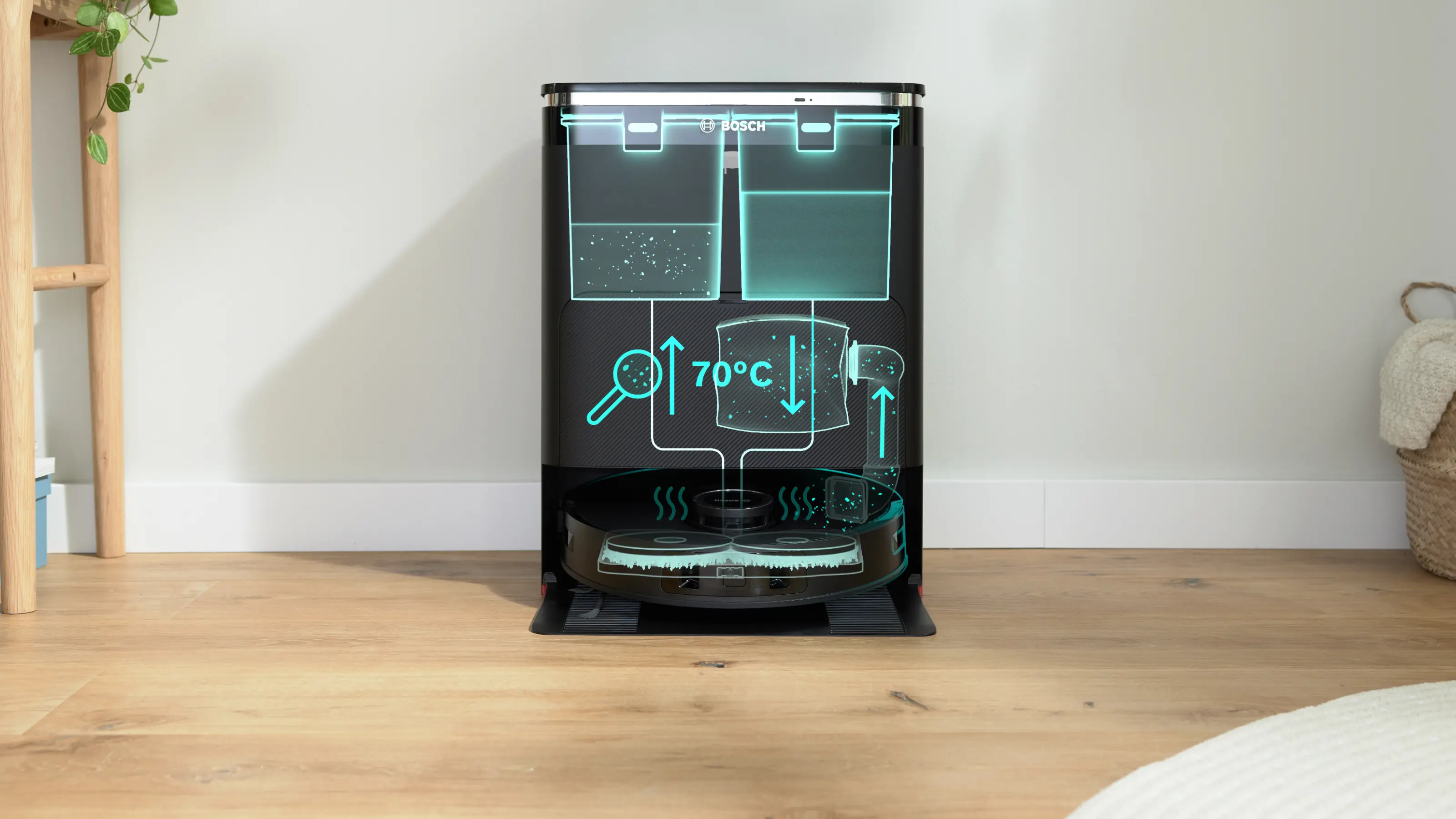 BCRDW3BX Robot Süpürge Spotless Max Cam - Gorsel 4