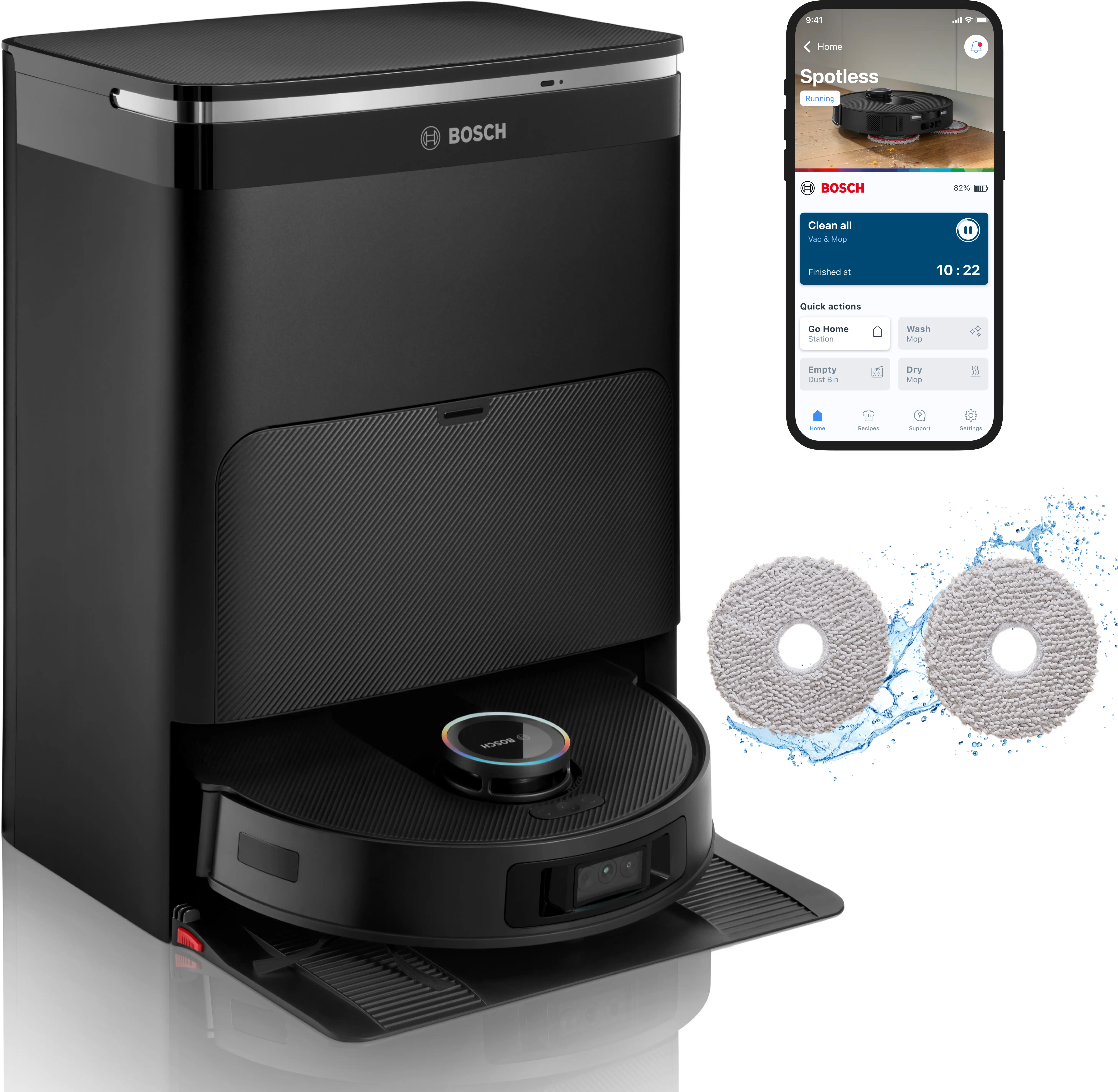 BCRDW3BX Robot Süpürge Spotless Max Cam - Gorsel 1