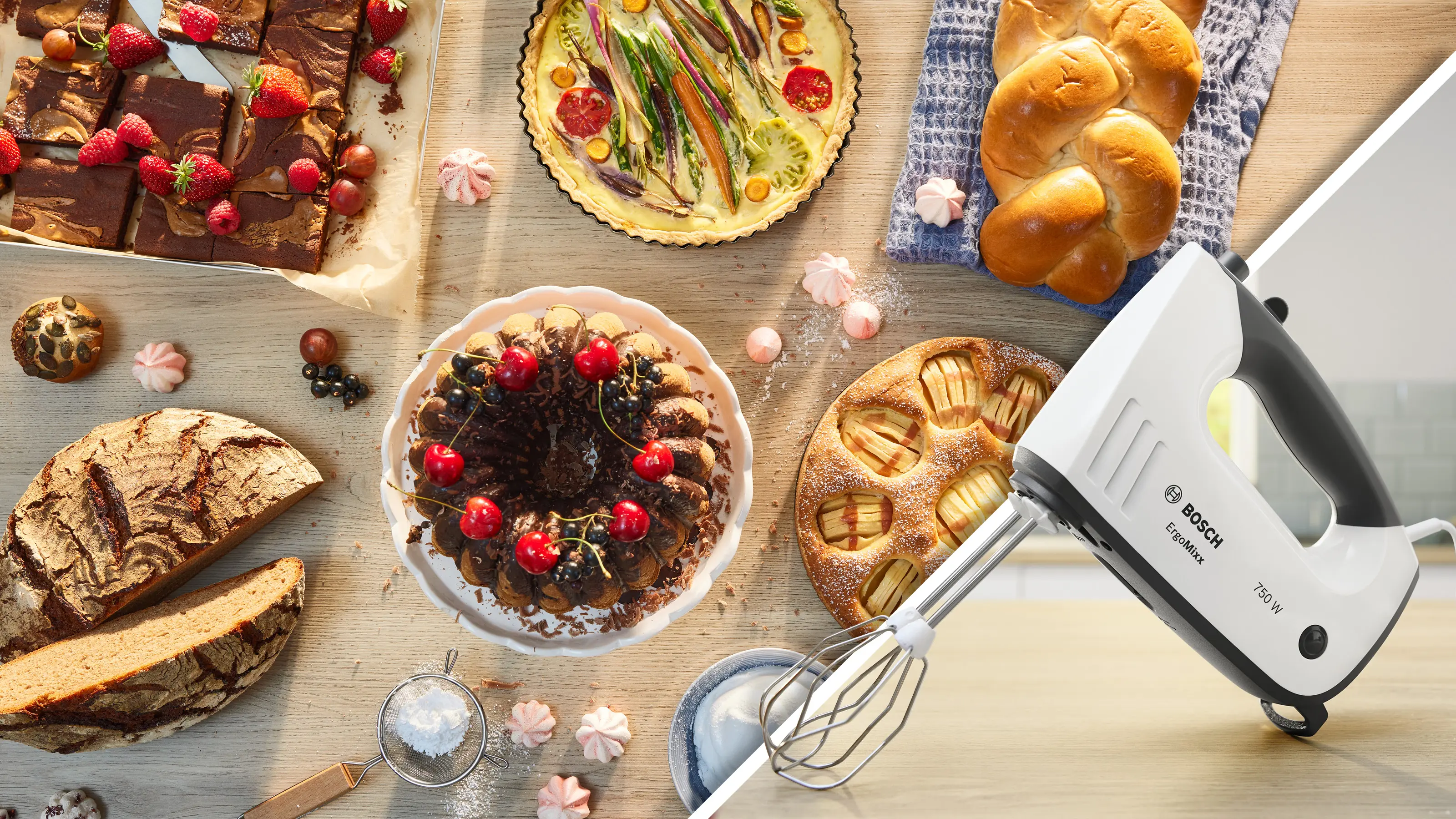 MFQ37400 El Mikseri ErgoMixx 750 W Beyaz, Gri - Gorsel 11