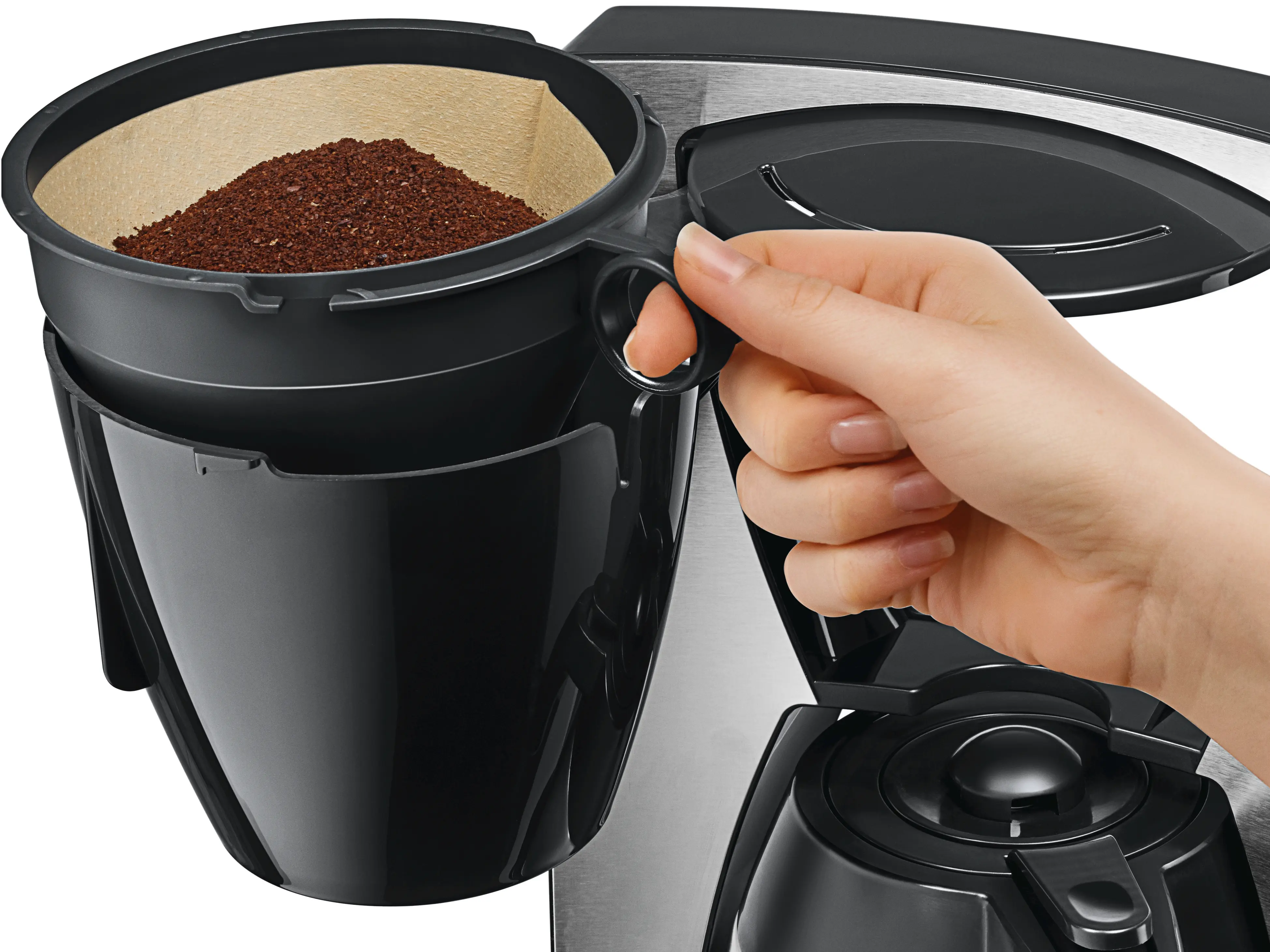 TKA6A683 Filtre Kahve Makinesi ComfortLine Siyah - Gorsel 3