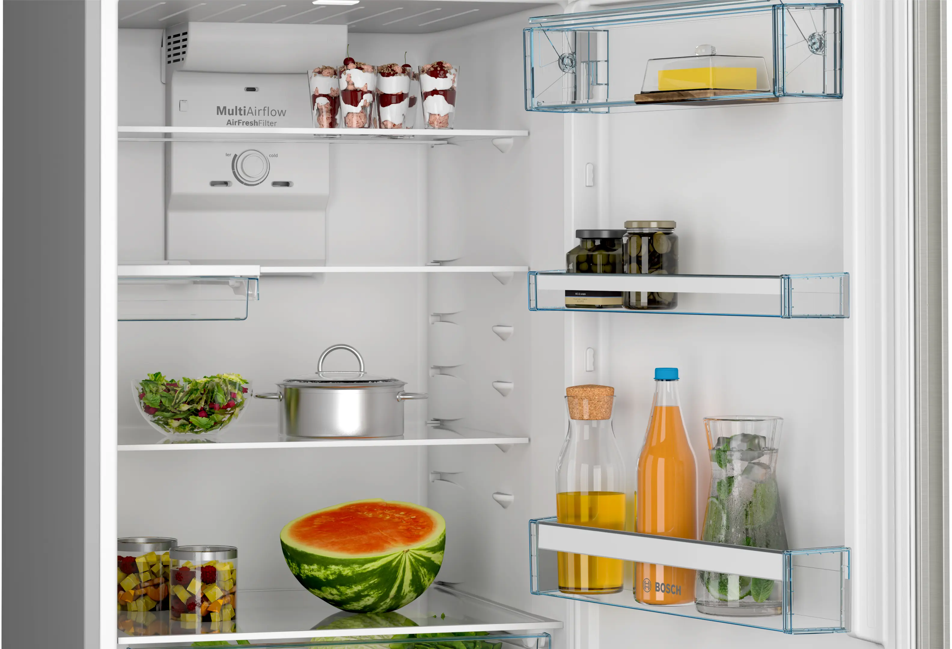 Serie 4 Üstten Donduruculu Buzdolabı 186 x 70 cm Paslanmaz çelik - Gorsel 4