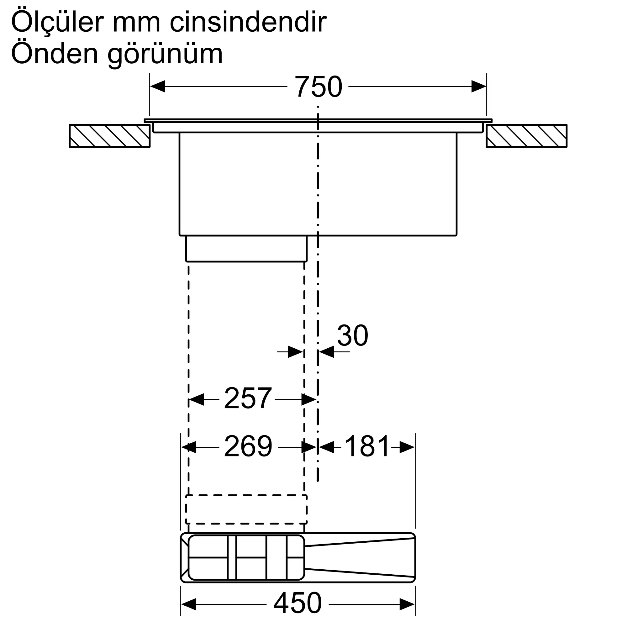 Serie 8 Davlumbaz Entegreli İndüksiyon Ocak,, 80 cm Çerçeveli Montaj - Gorsel 16