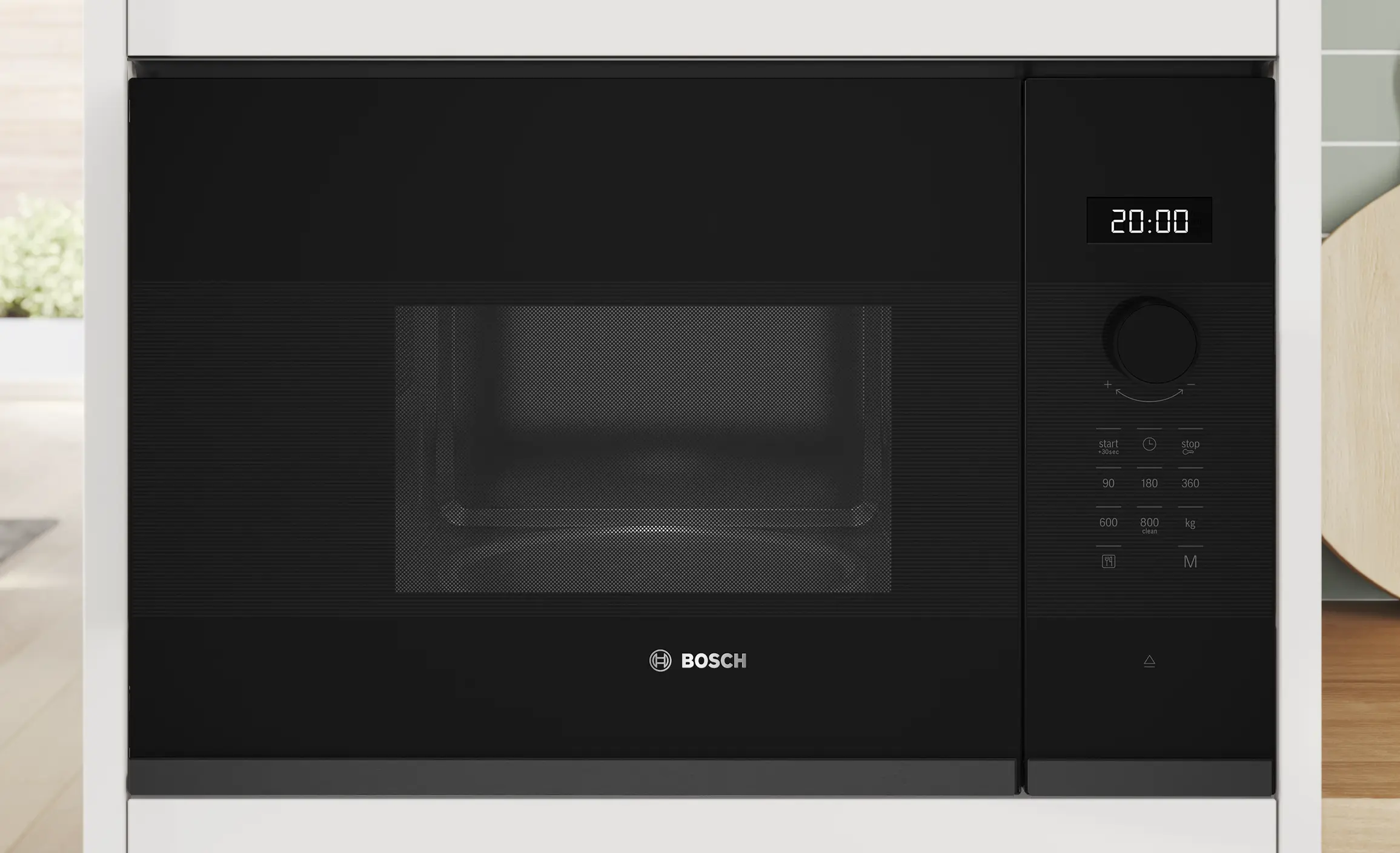 Serie 4 Ankastre Mikrodalga Black Inox - Gorsel 2