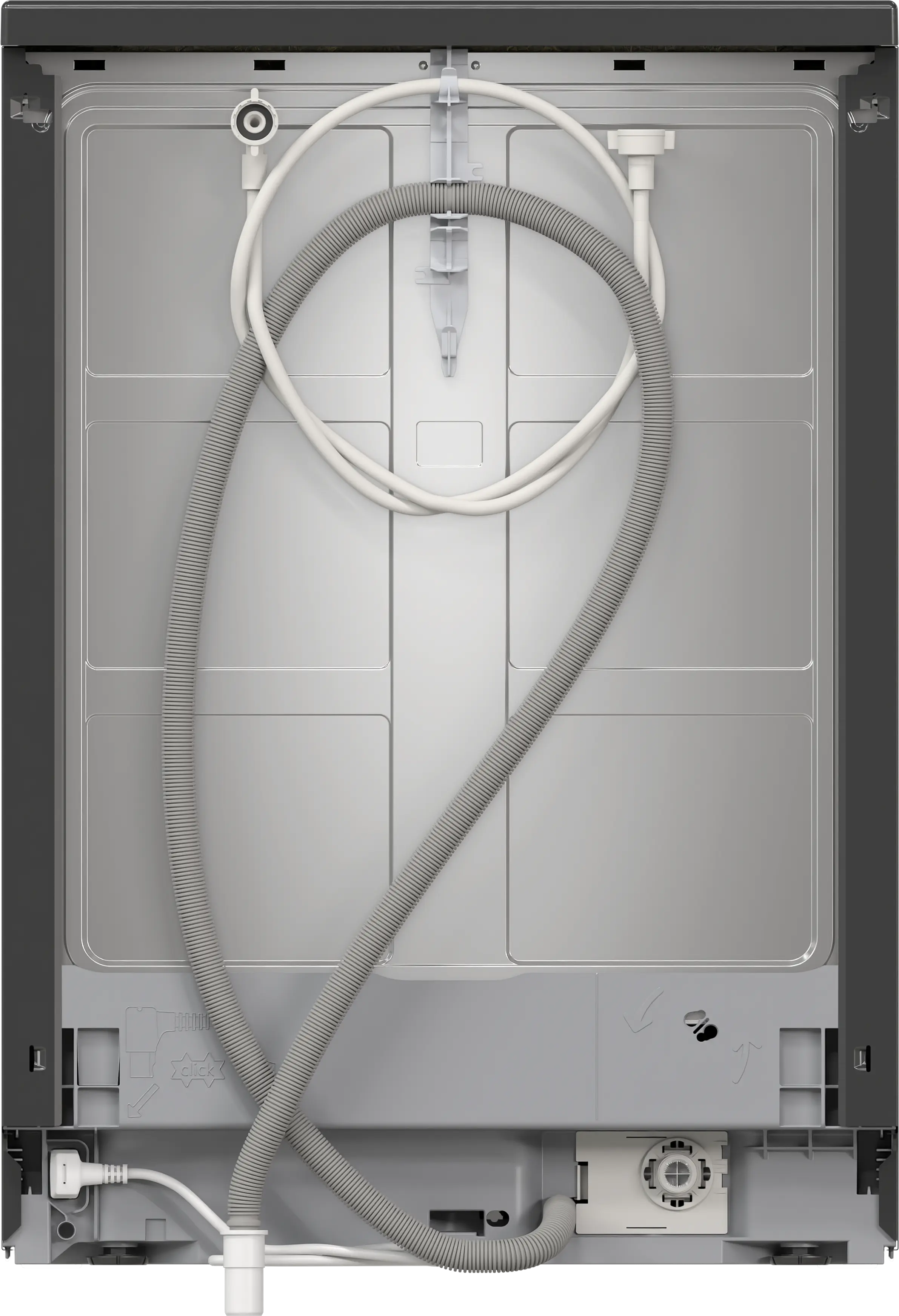 Serie 4 Solo Bulaşık Makinesi 60 cm Kolay Temizlenebilir Siyah Inox - Gorsel 9