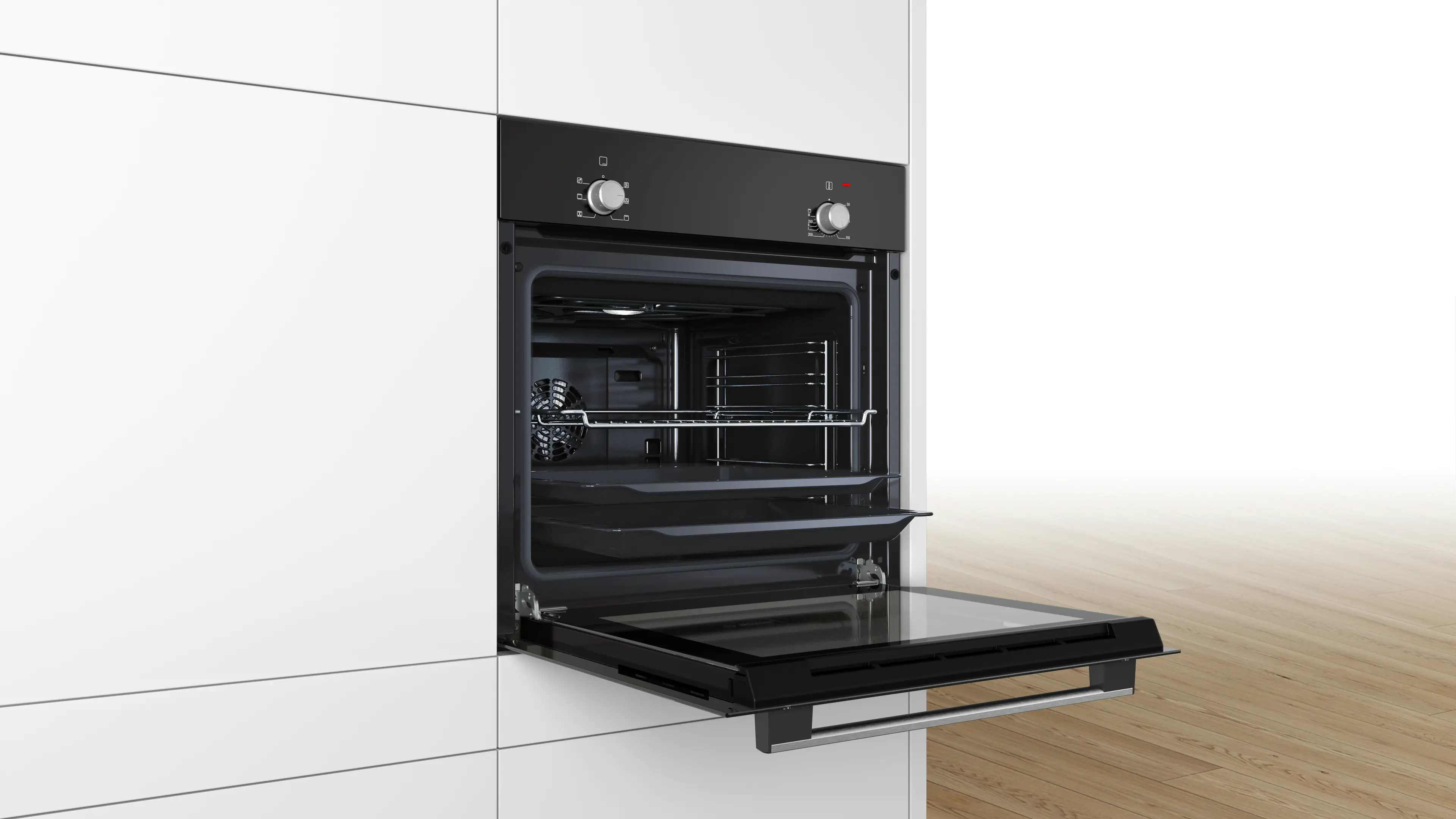 Serie 2 Ankastre Fırın 60 x 60 cm Siyah - Gorsel 4