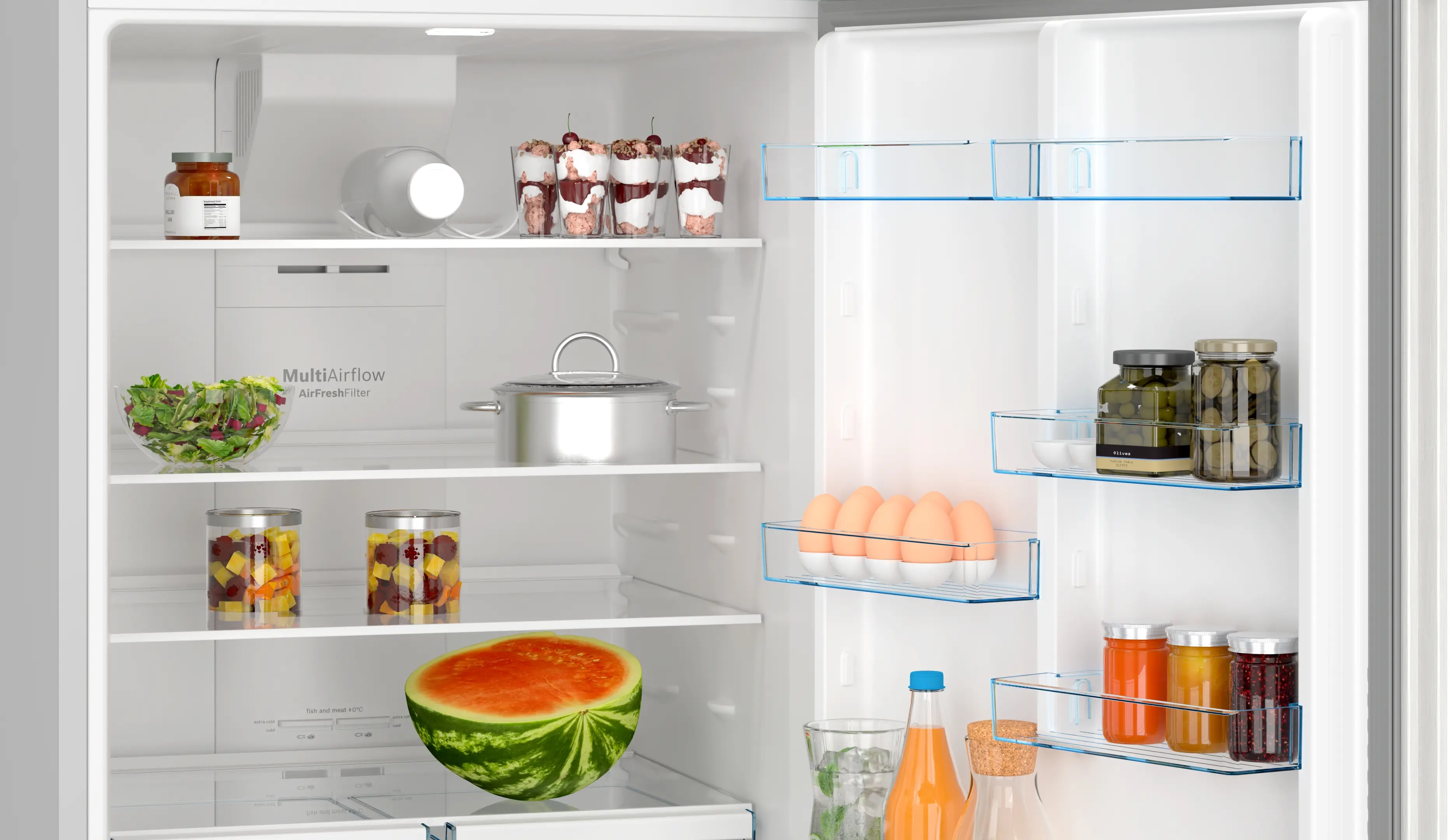 Serie 4 Üstten Donduruculu Buzdolabı 186 x 75 cm Paslanmaz çelik - Gorsel 5