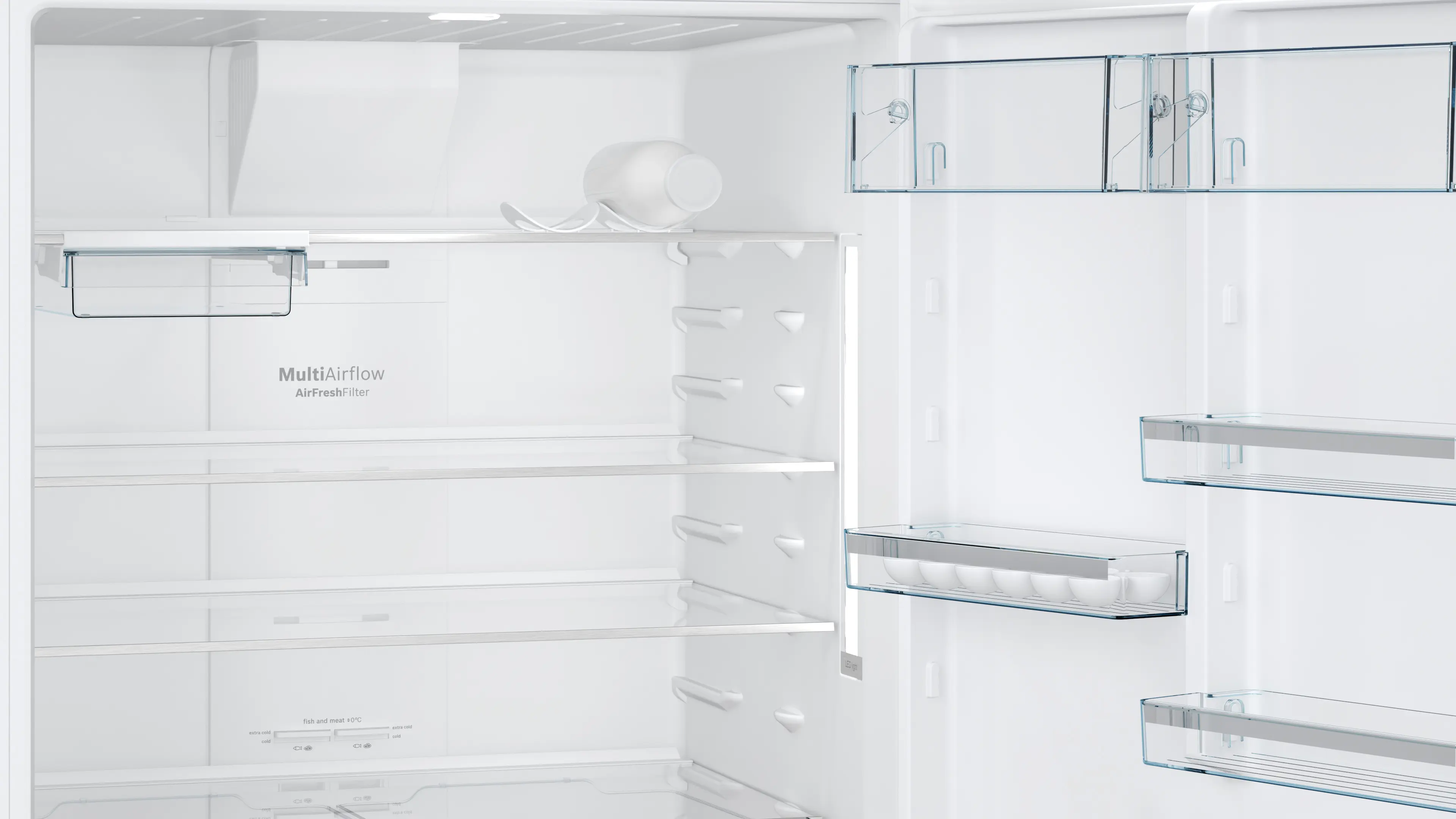 Serie 6 Üstten Donduruculu Buzdolabı 186 x 86 cm Beyaz - Gorsel 4