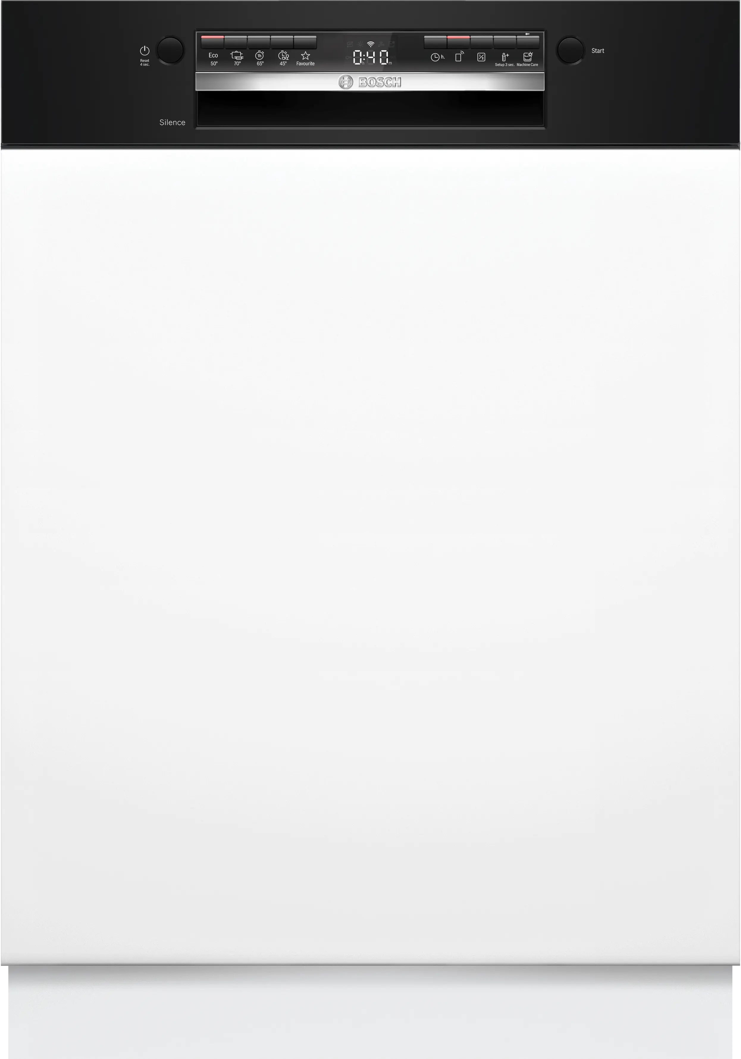 Serie 4 Yarı Ankastre Bulaşık Makinesi 60 cm Siyah - Gorsel 1