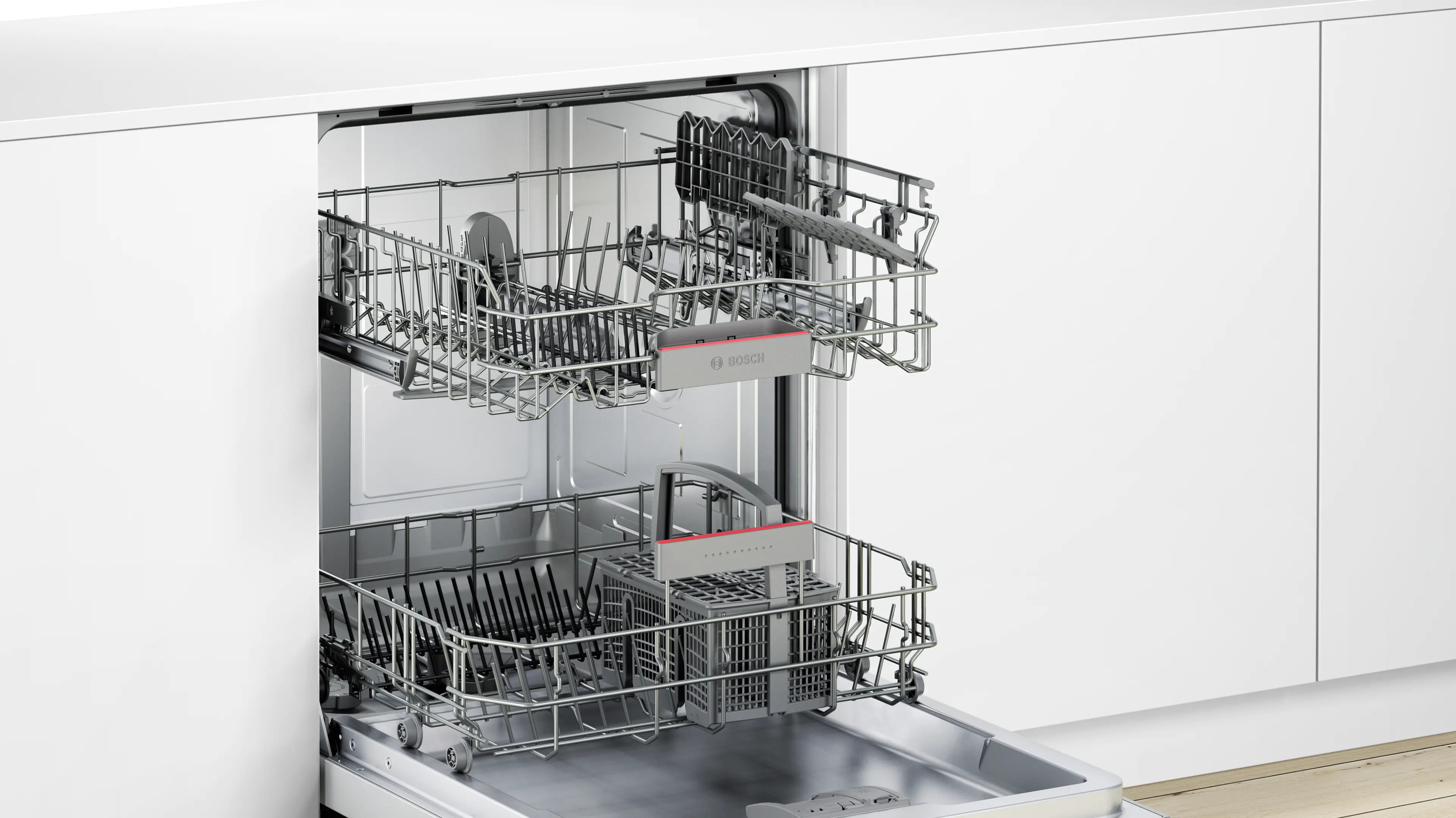 Series 4 built-under dishwasher 60 cm Brushed steel - Gorsel 3