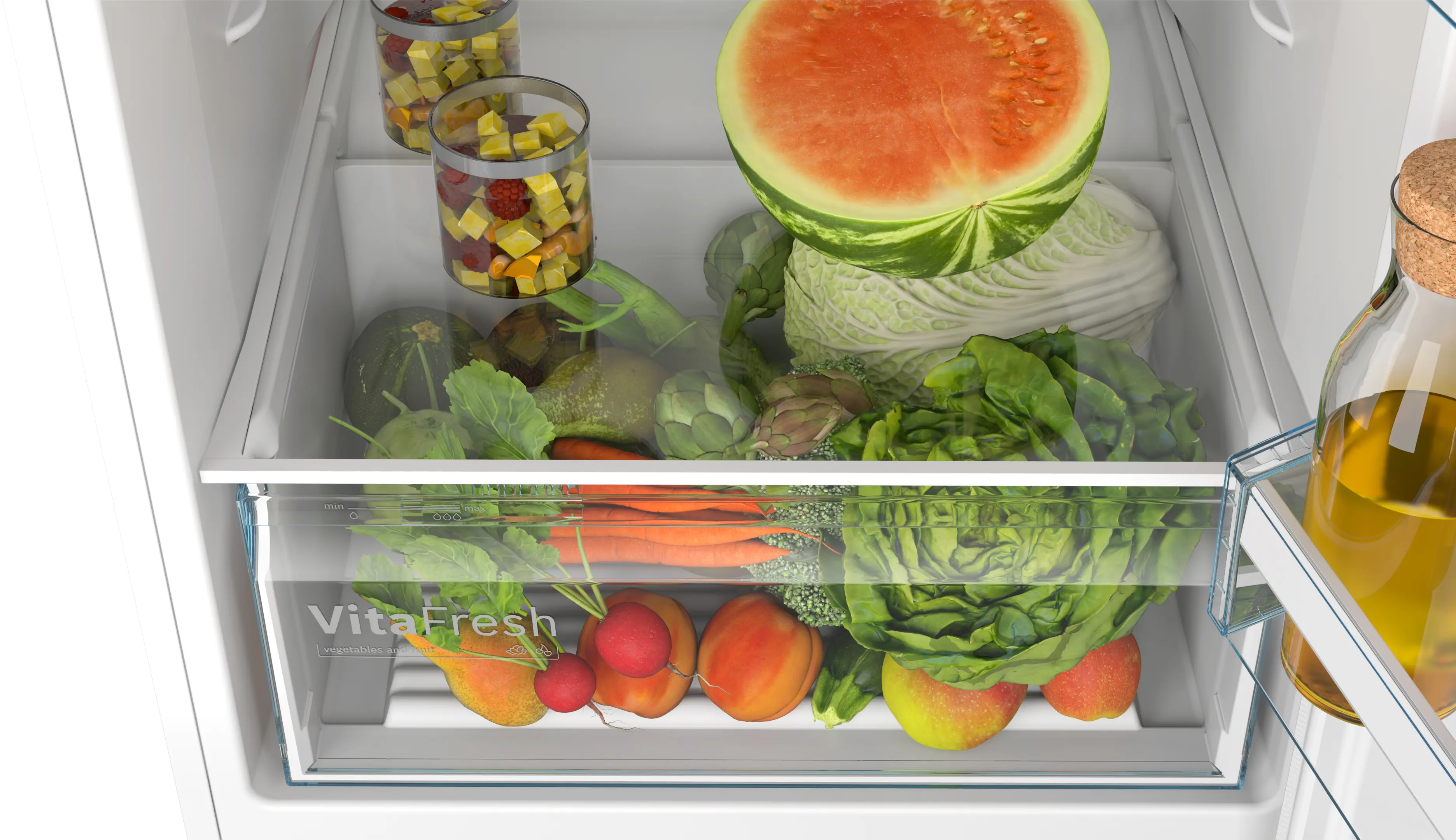 Serie 4 Üstten Donduruculu Buzdolabı 186 x 70 cm Beyaz, Total No Frost - Gorsel 5