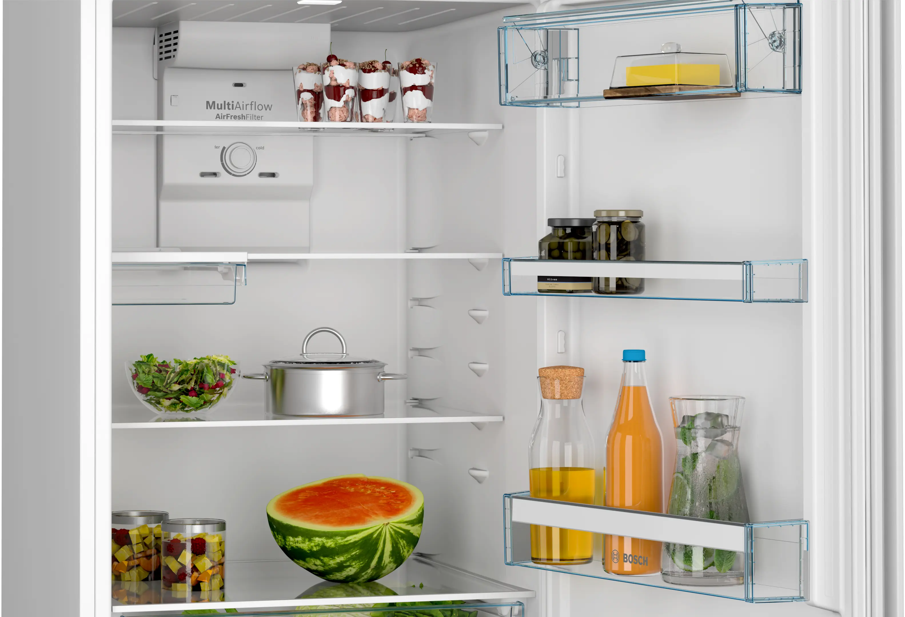 Serie 4 Üstten Donduruculu Buzdolabı 186 x 70 cm Beyaz, Total No Frost - Gorsel 4